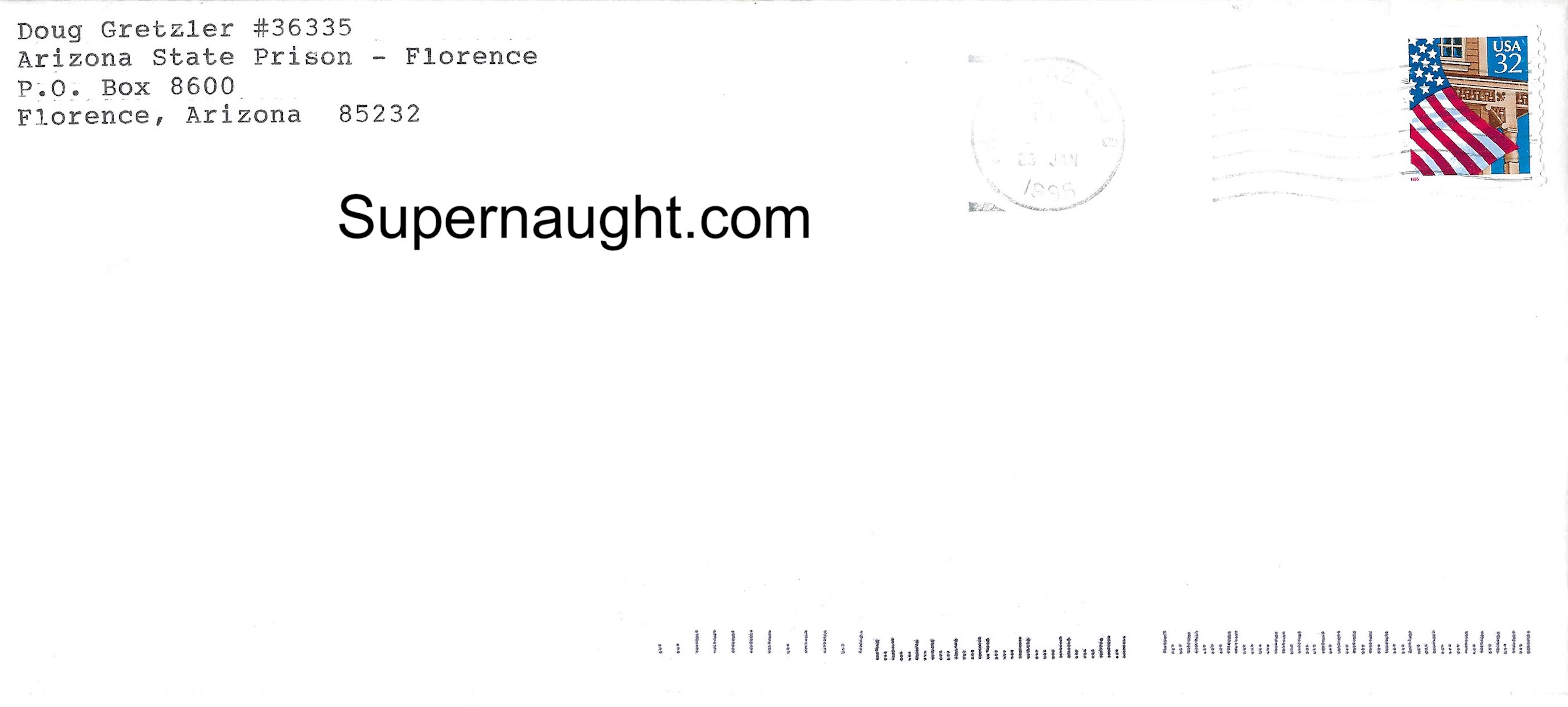 Douglas Gretzler Signed Letter with Envelope Set image 2