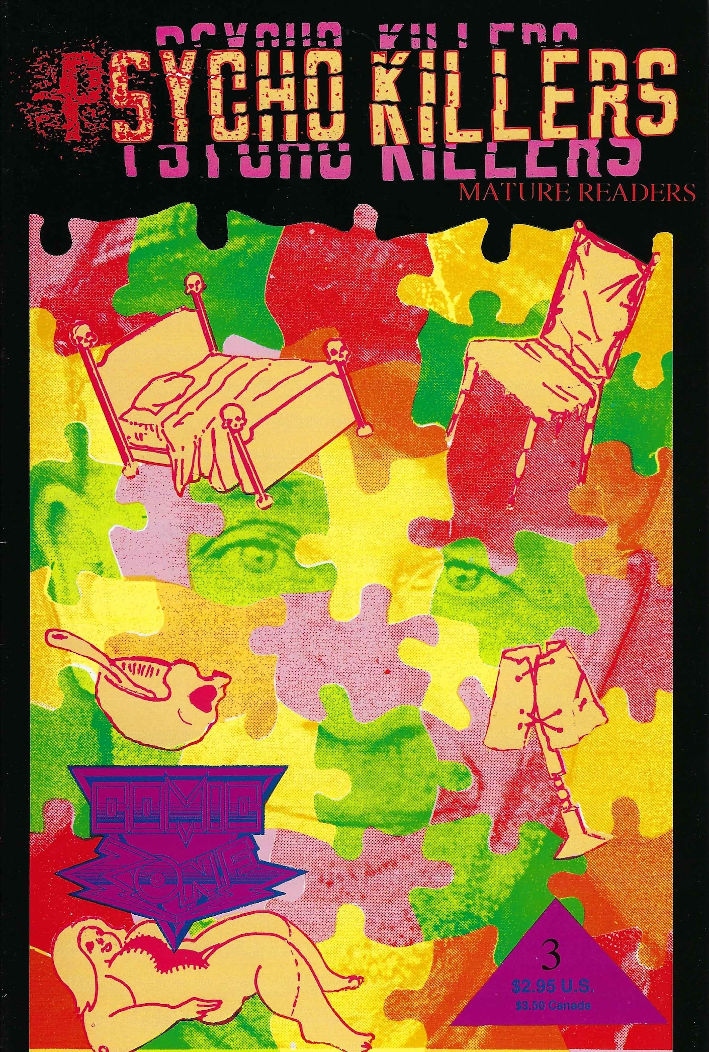 Edward Gein Psycho Killers Comic Book 1992
