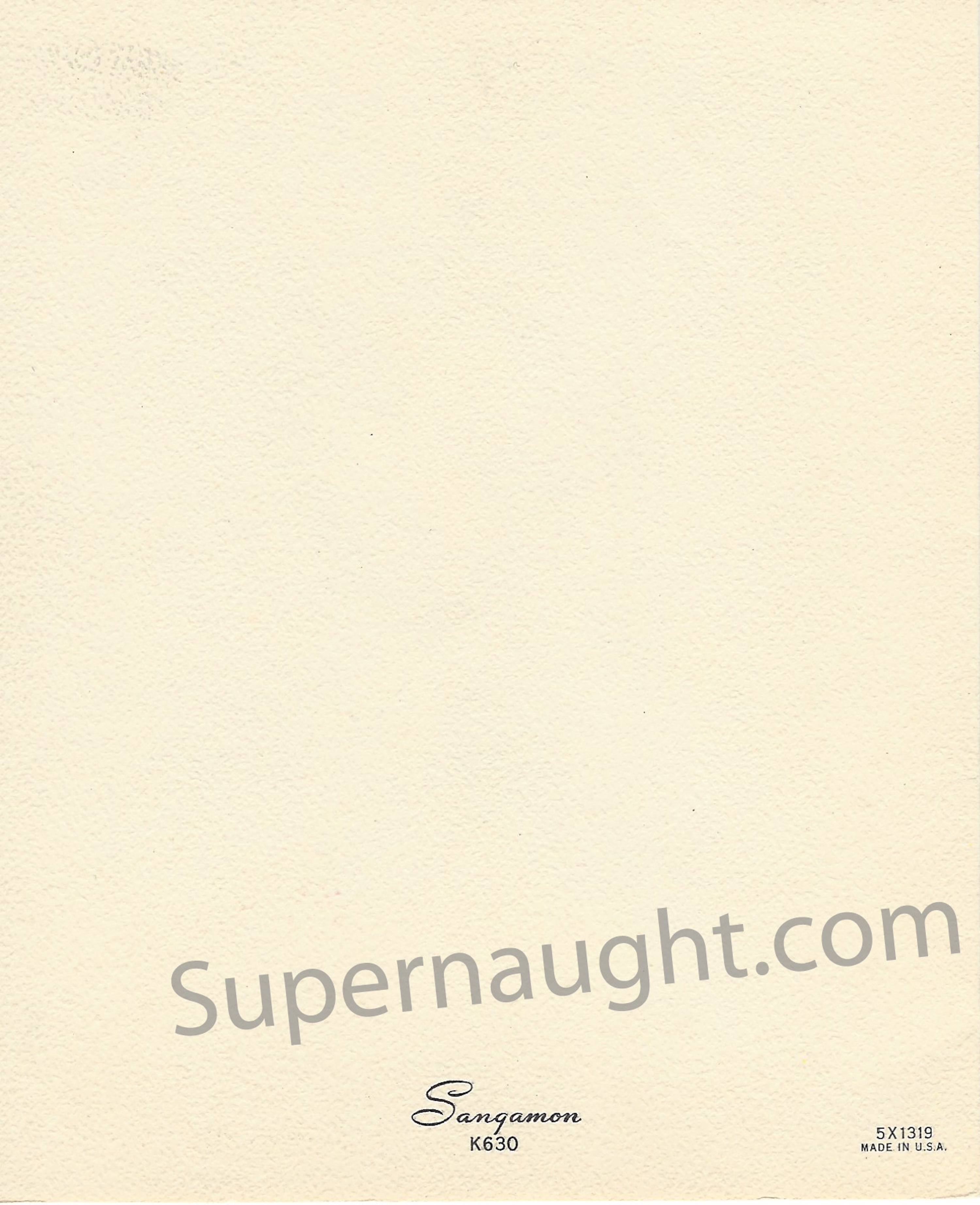 Edward Gein Greeting Card Signed with Envelope image 4