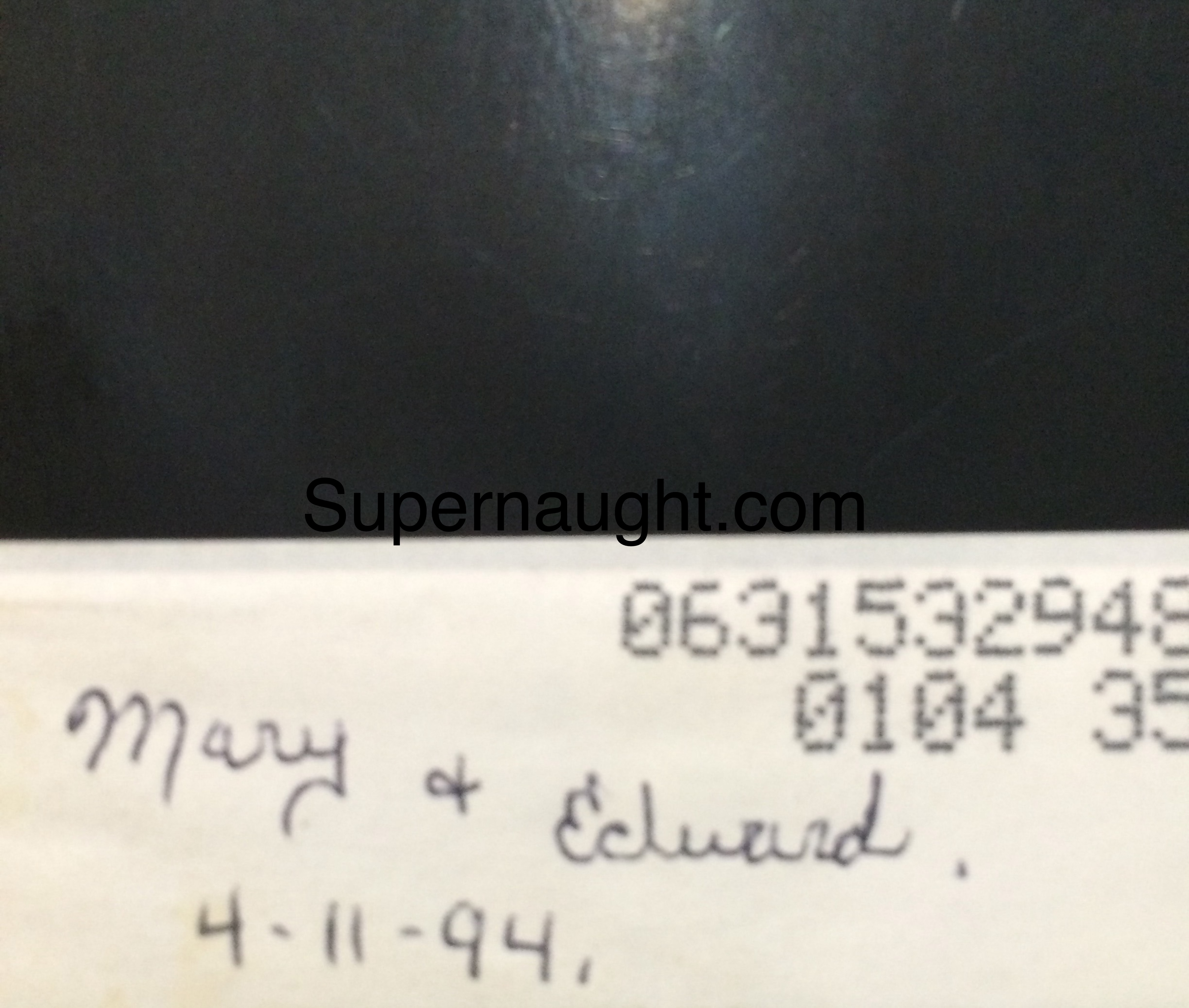 Edward Spreitzer Signed Prison Polaroid image 2