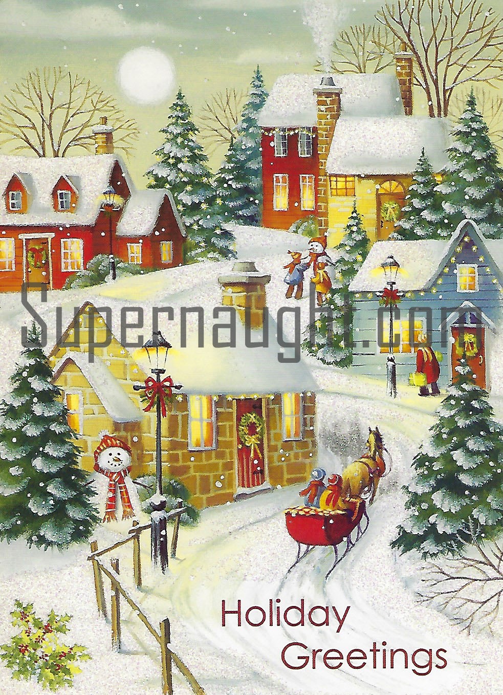 Betty Broderick Signed Christmas Card image 2