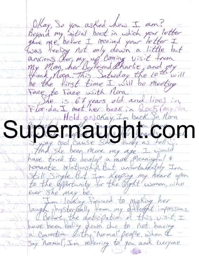 Eric Smith Signed Eight Page Letter image 2