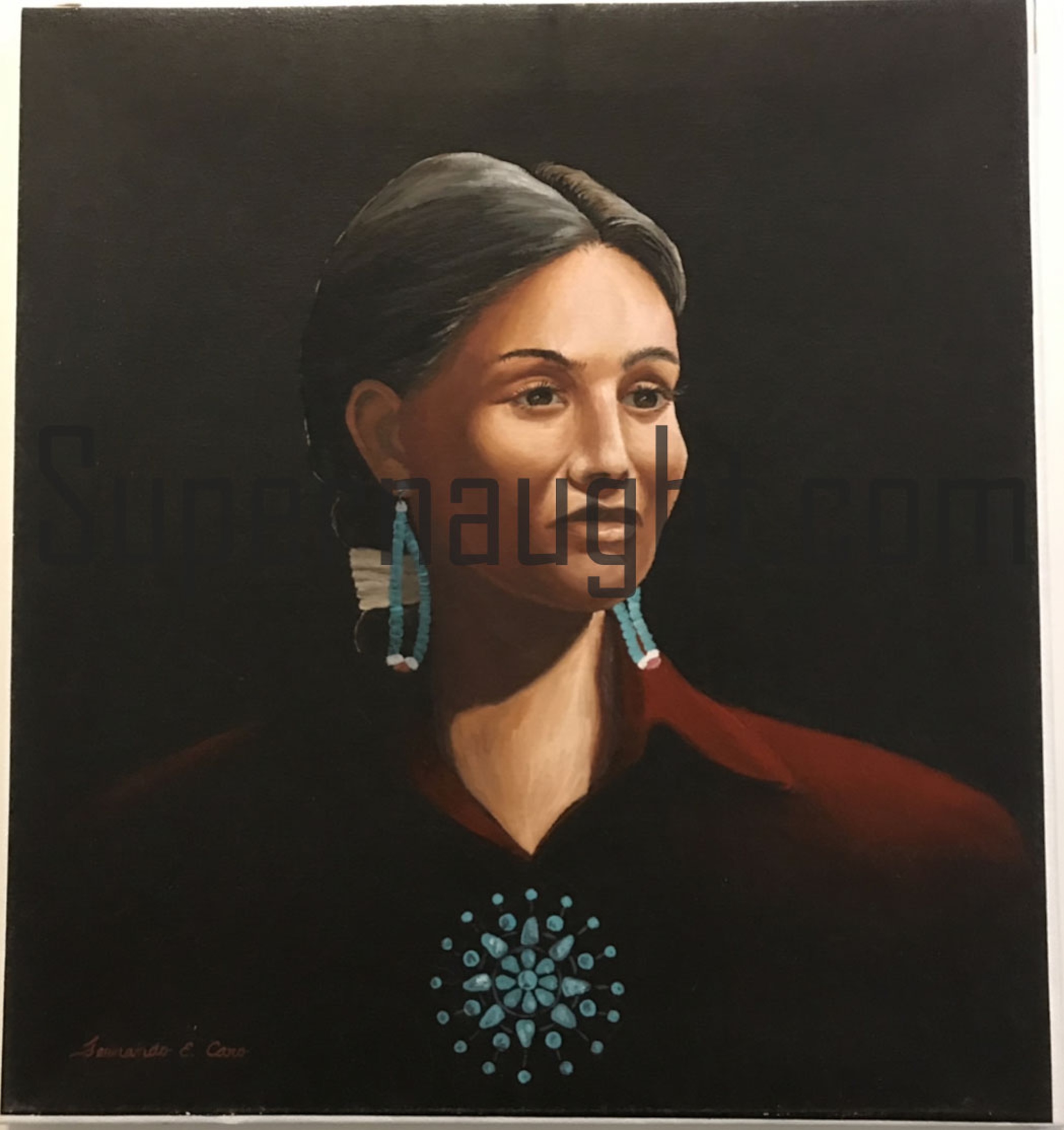 Fernando Caro Native American Artwork Signed