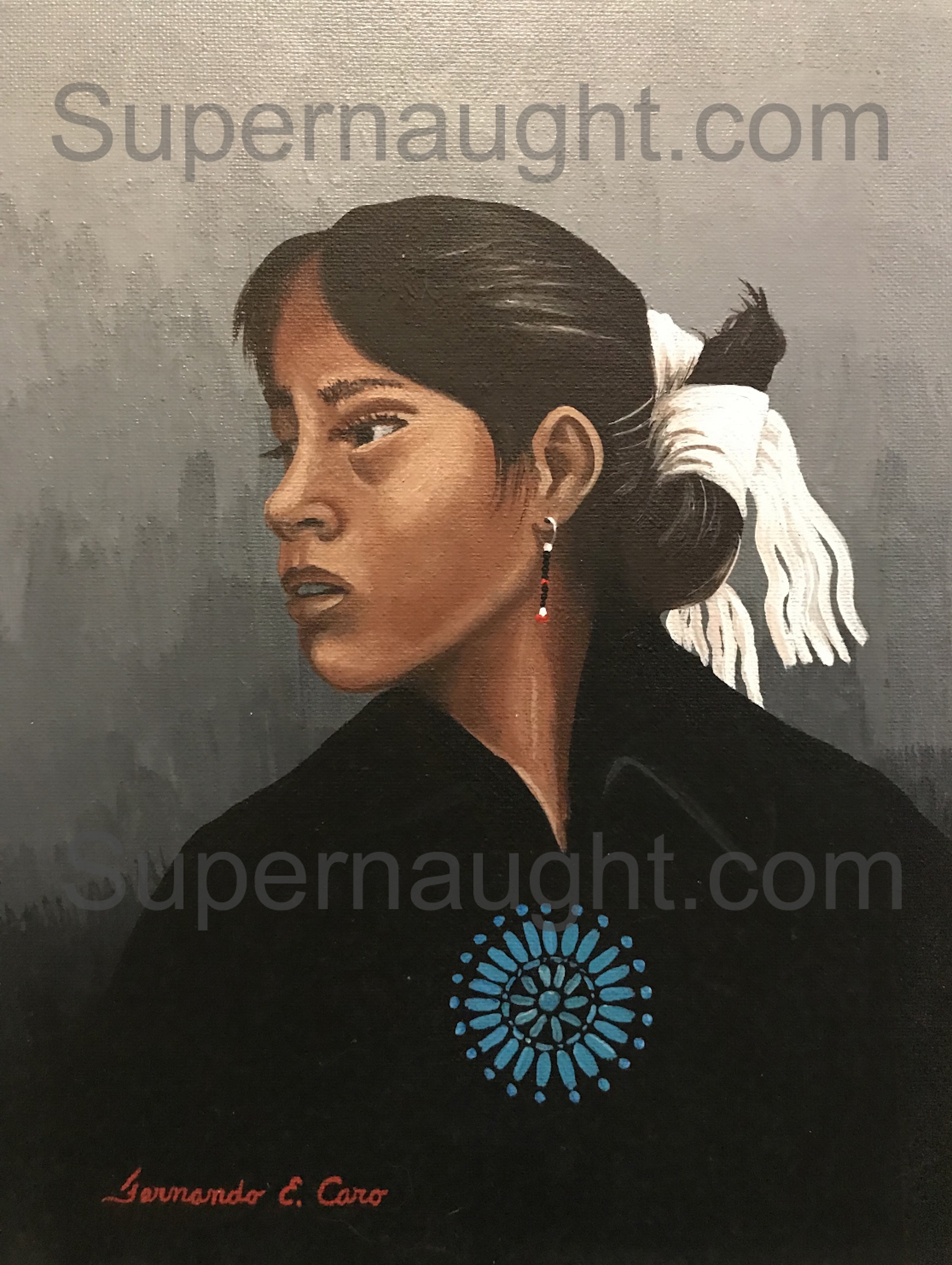 Fernando Caro Native American Painting