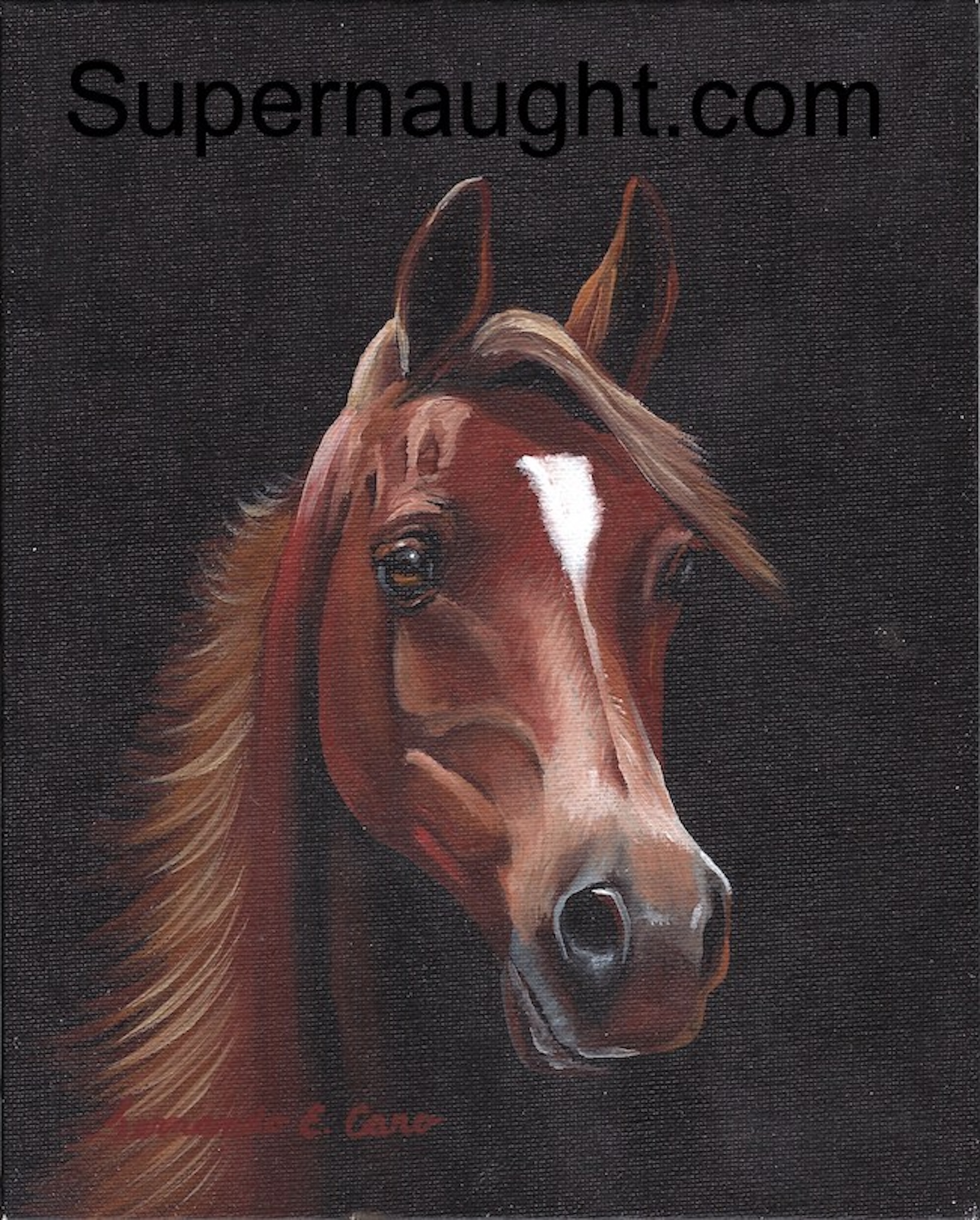 Fernando Caro Signed Painting