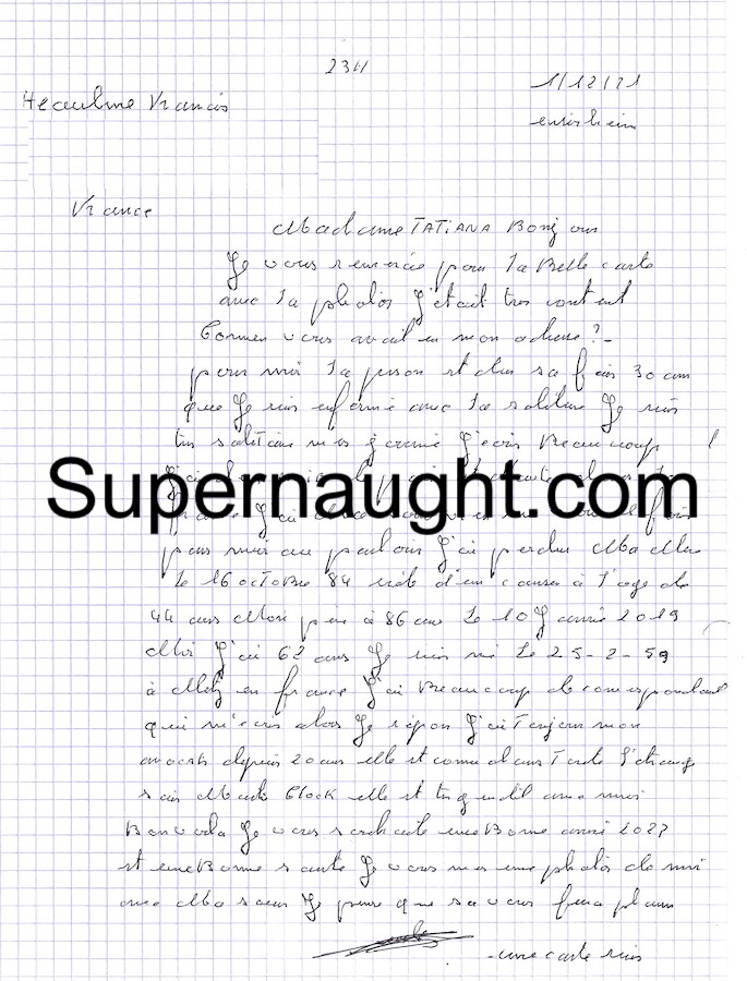 Francis Heaulme Letter and Envelope Set Both Signed FOUR Times
