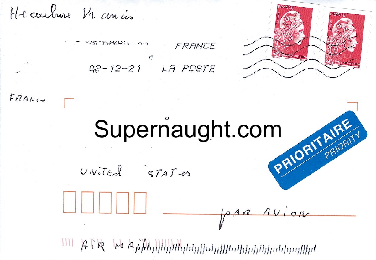 Francis Heaulme Letter and Envelope Set Both Signed FOUR Times image 2