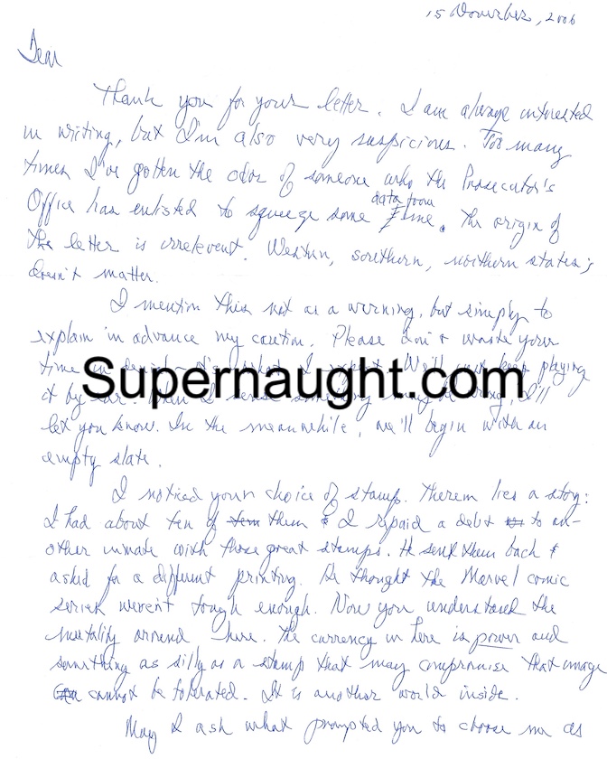 Fred Neulander Letter and Envelope Set Both Signed image 2