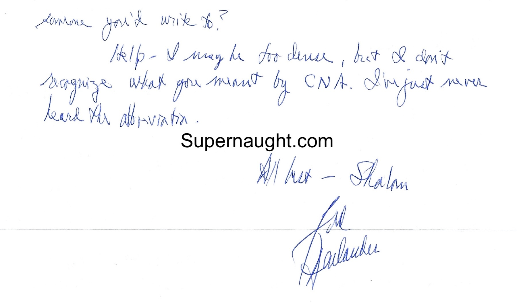 Fred Neulander Letter and Envelope Set Both Signed