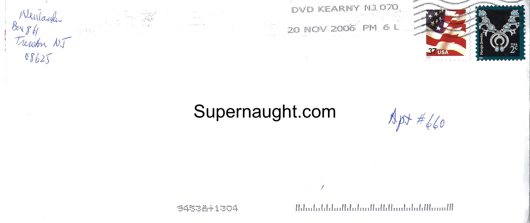 Fred Neulander Letter and Envelope Set Both Signed image 3