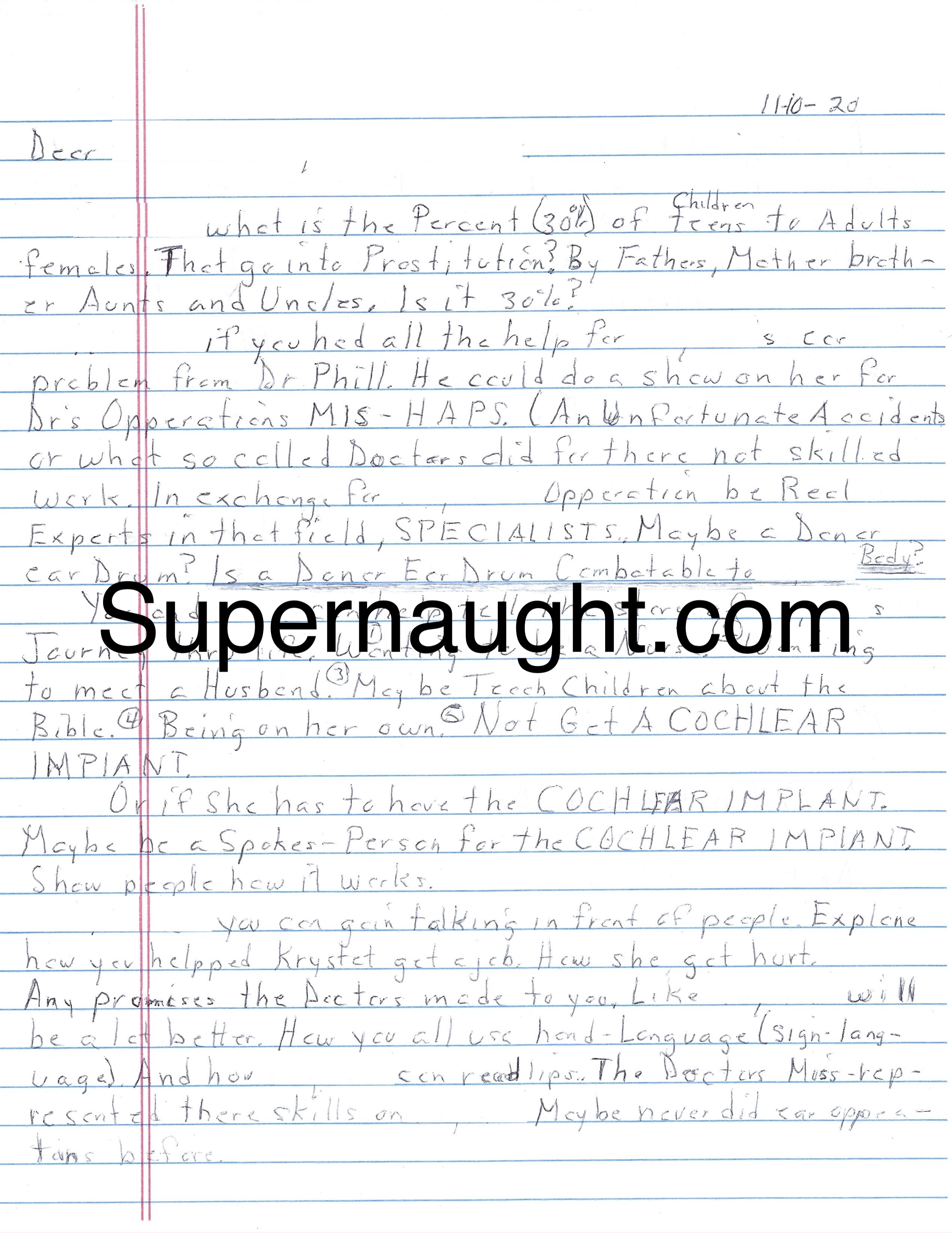 Gary Ridgway Signed Two Page Letter image 2