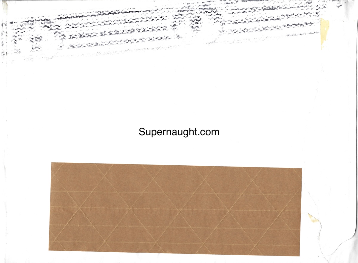 General Manuel Noriega Prison Envelope Signed image 2