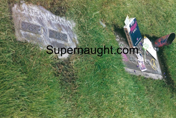 George and Martha Spahn Grave Photo