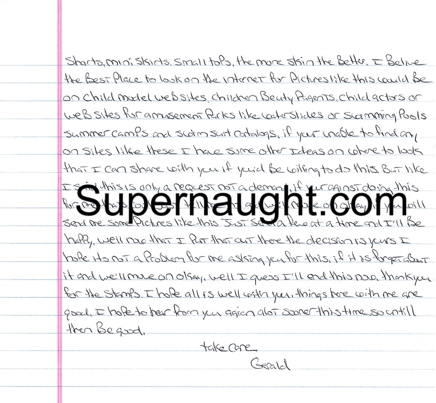 Gerald Lewis Letter and Envelope Both Signed image 2