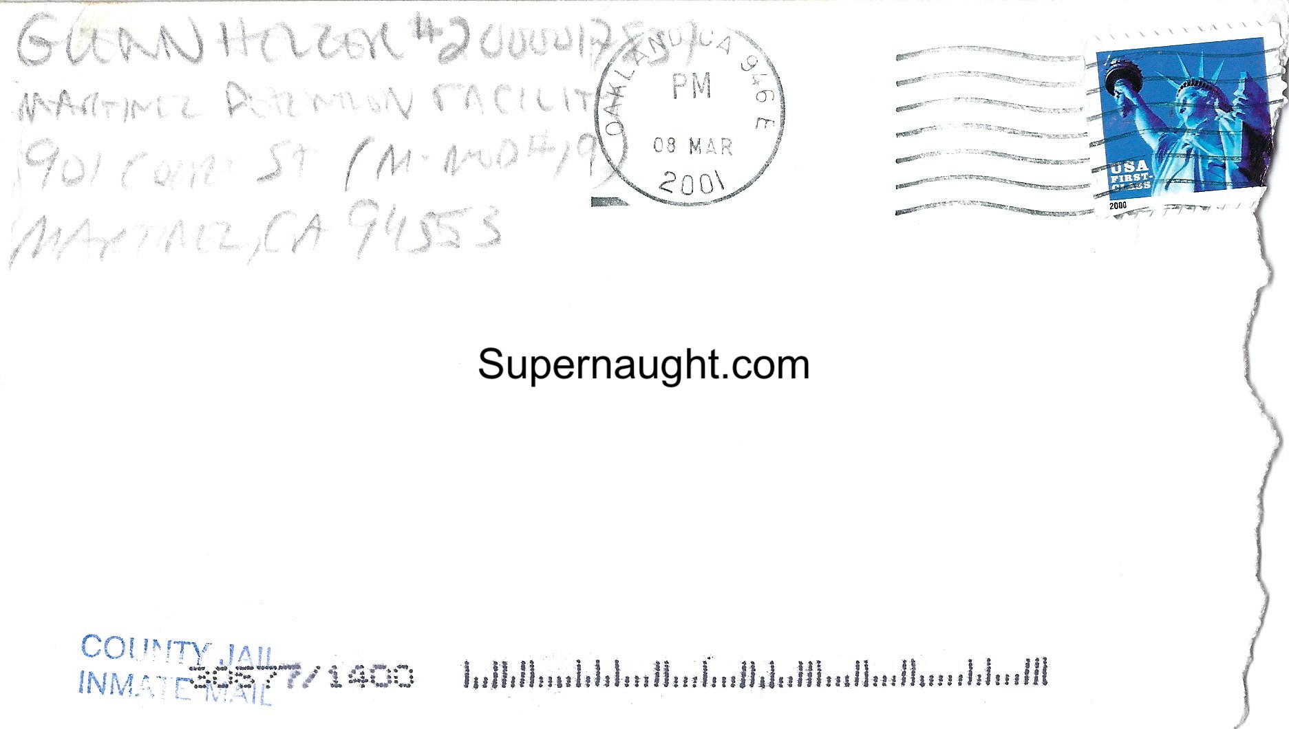Glenn Helzer County Signed Letter and Envelope image 3