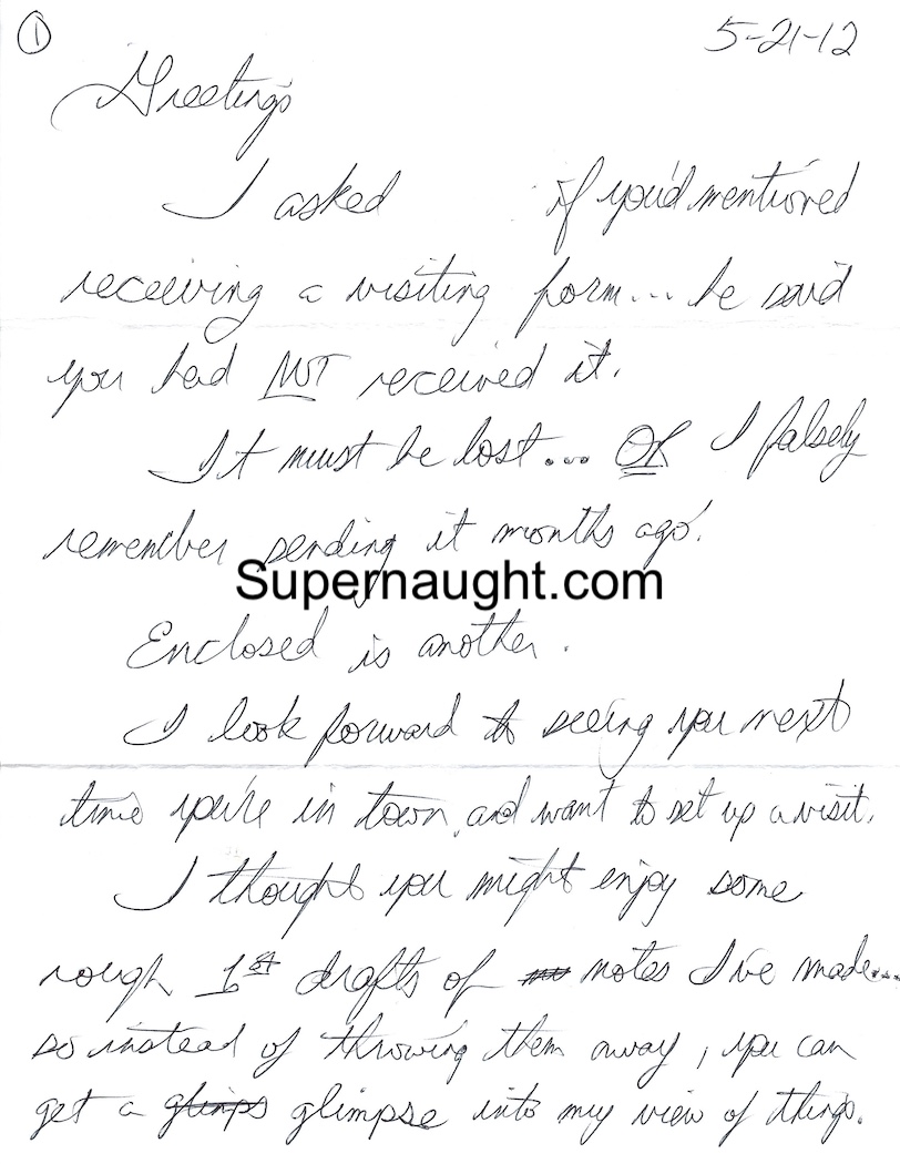 Glenn Helzer Letter and Envelope Set Both Signed image 2