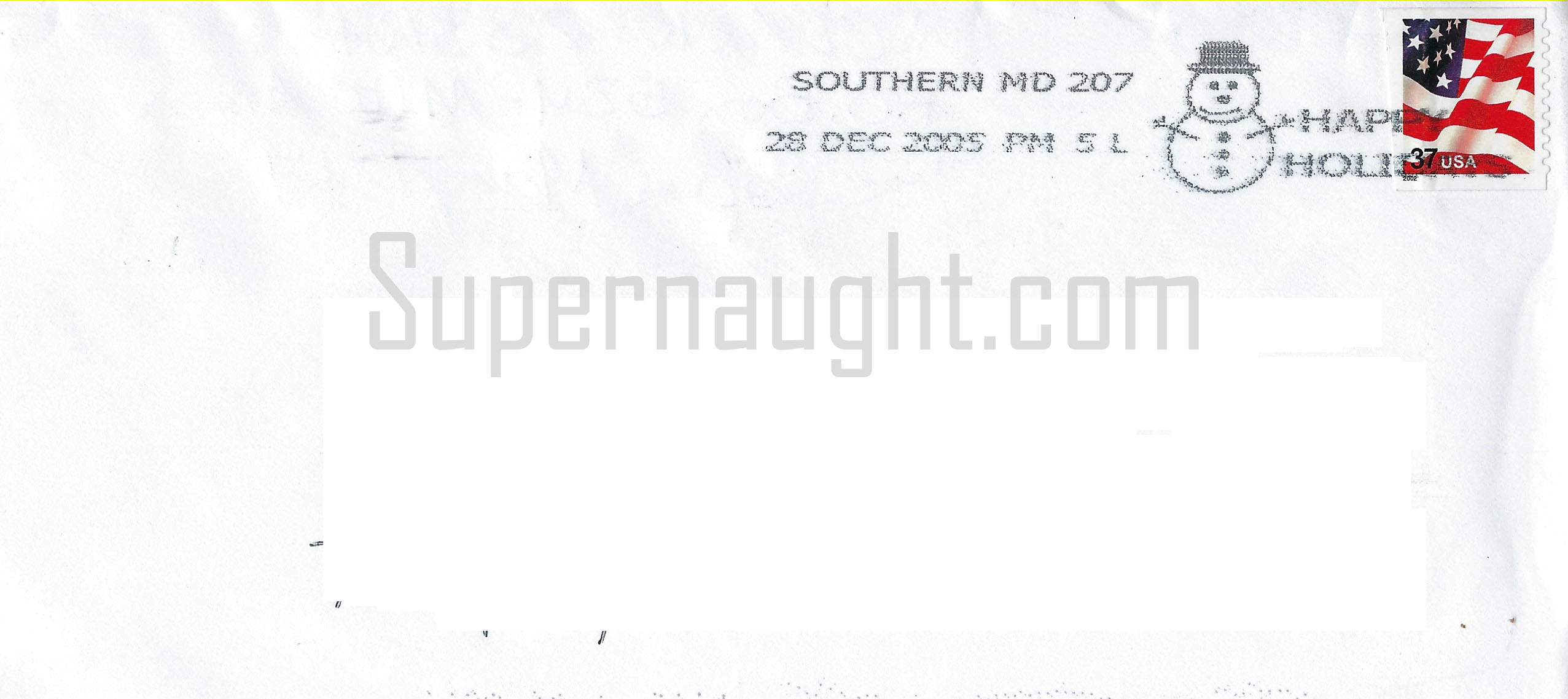 Hadden Clark Alter Ego Kristen Letter and Envelope Set Both Signed image 3