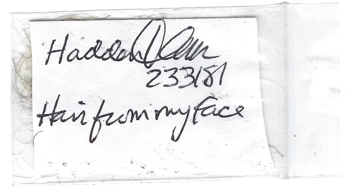 Hadden Clark Face Hair Signed