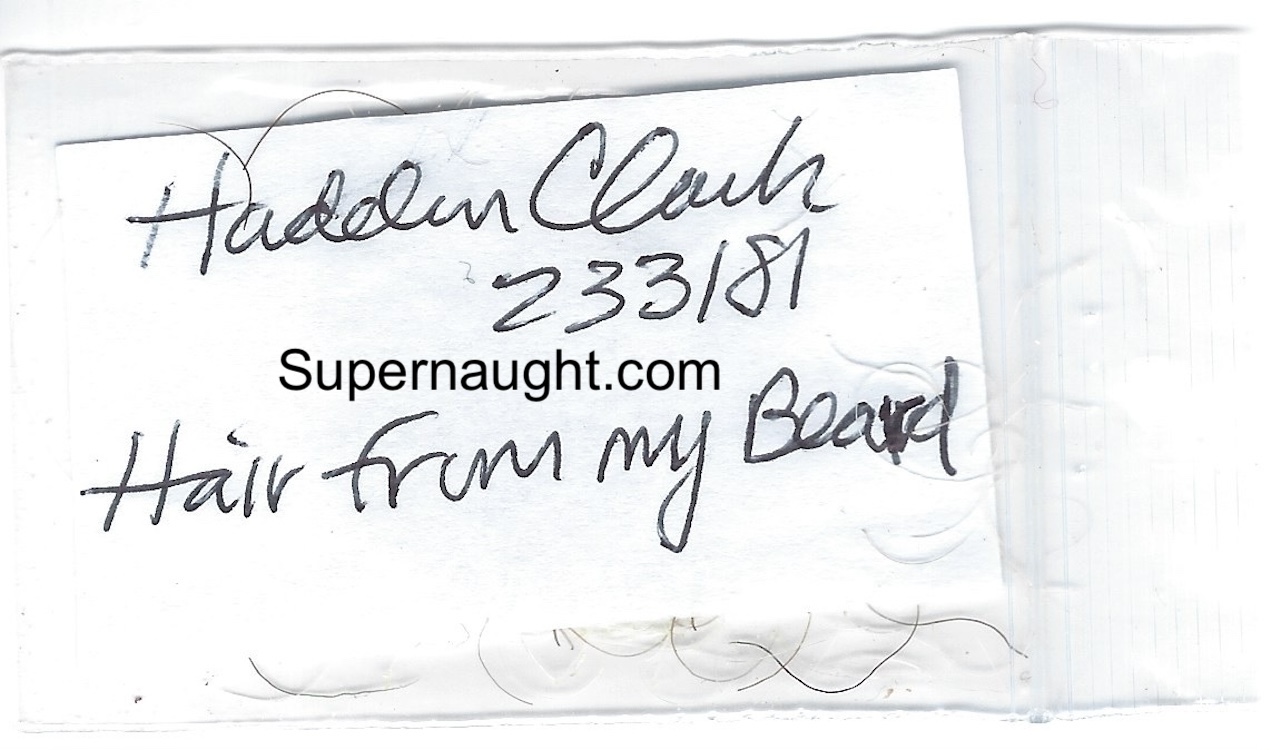Hadden Clark Signed Beard Hair image 2