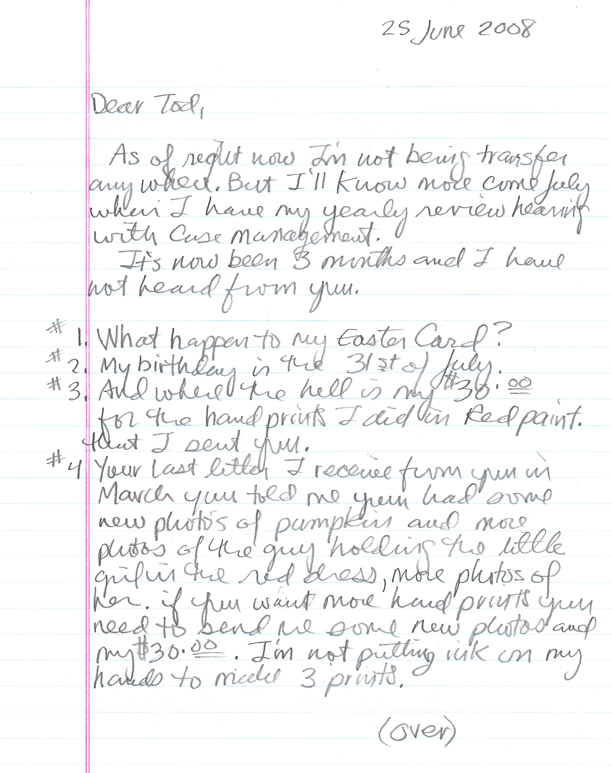 Hadden Clark Two Page Letter and Envelope Both Signed image 2