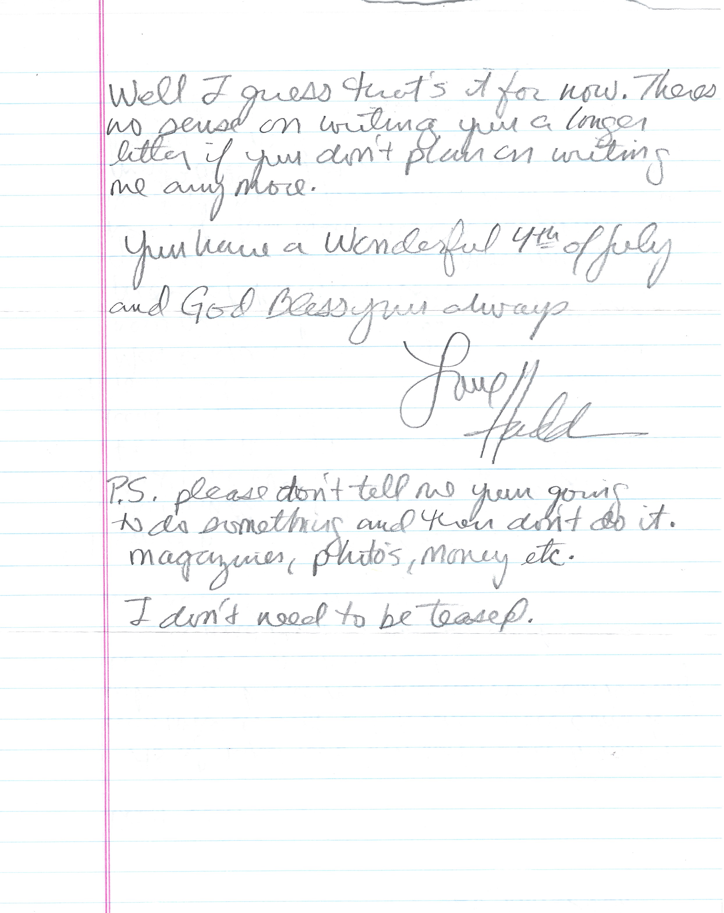 Hadden Clark Two Page Letter and Envelope Both Signed