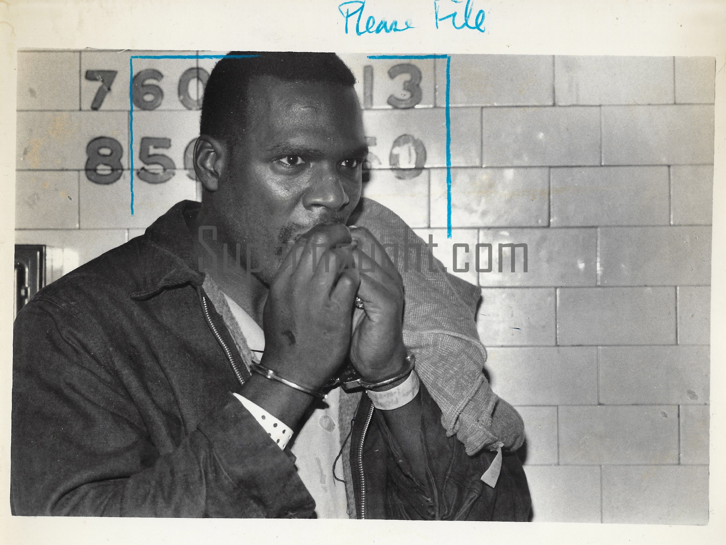 Harrison Graham 1988 Jail Press Photo