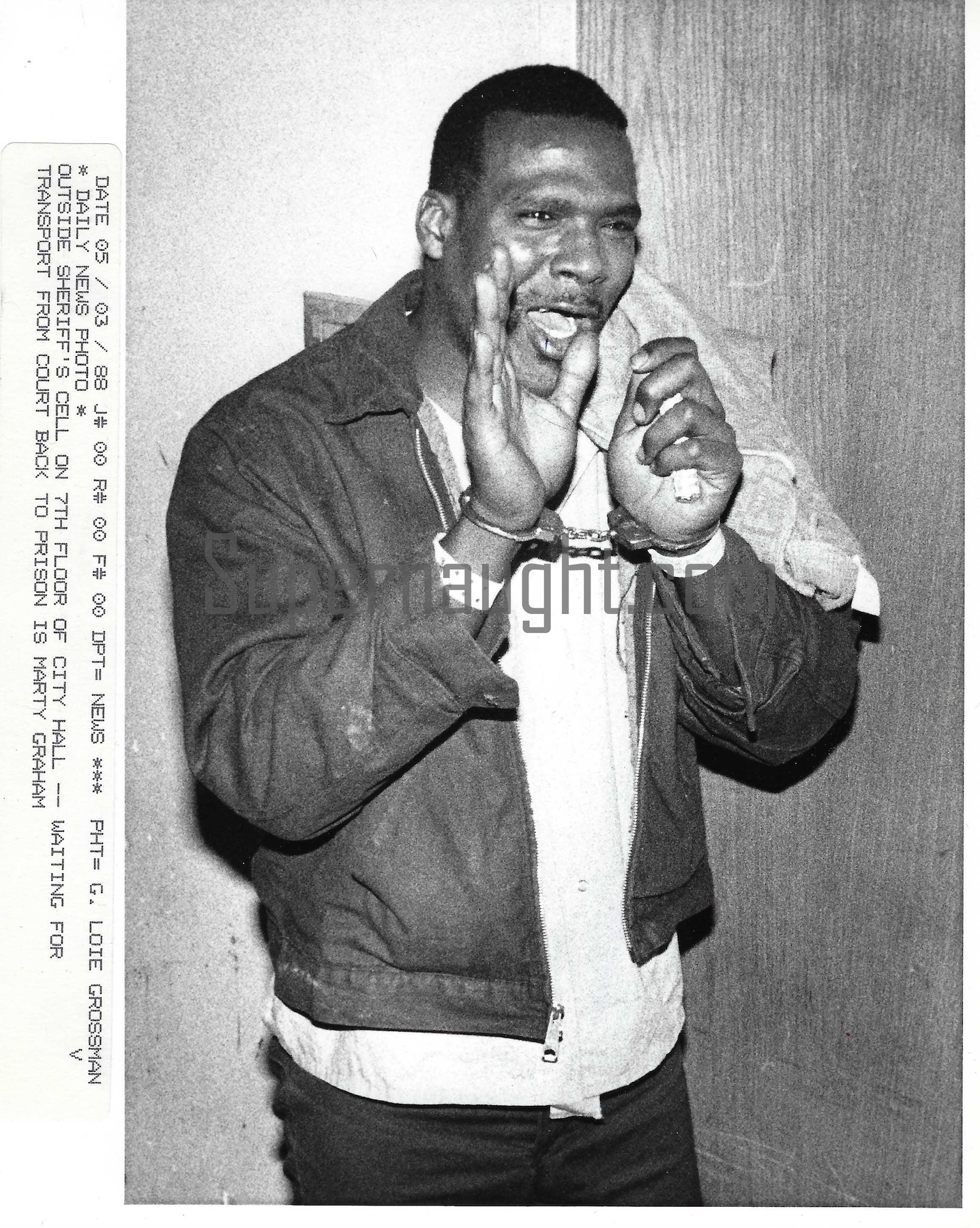 Harrison Graham 1988 Press Photo
