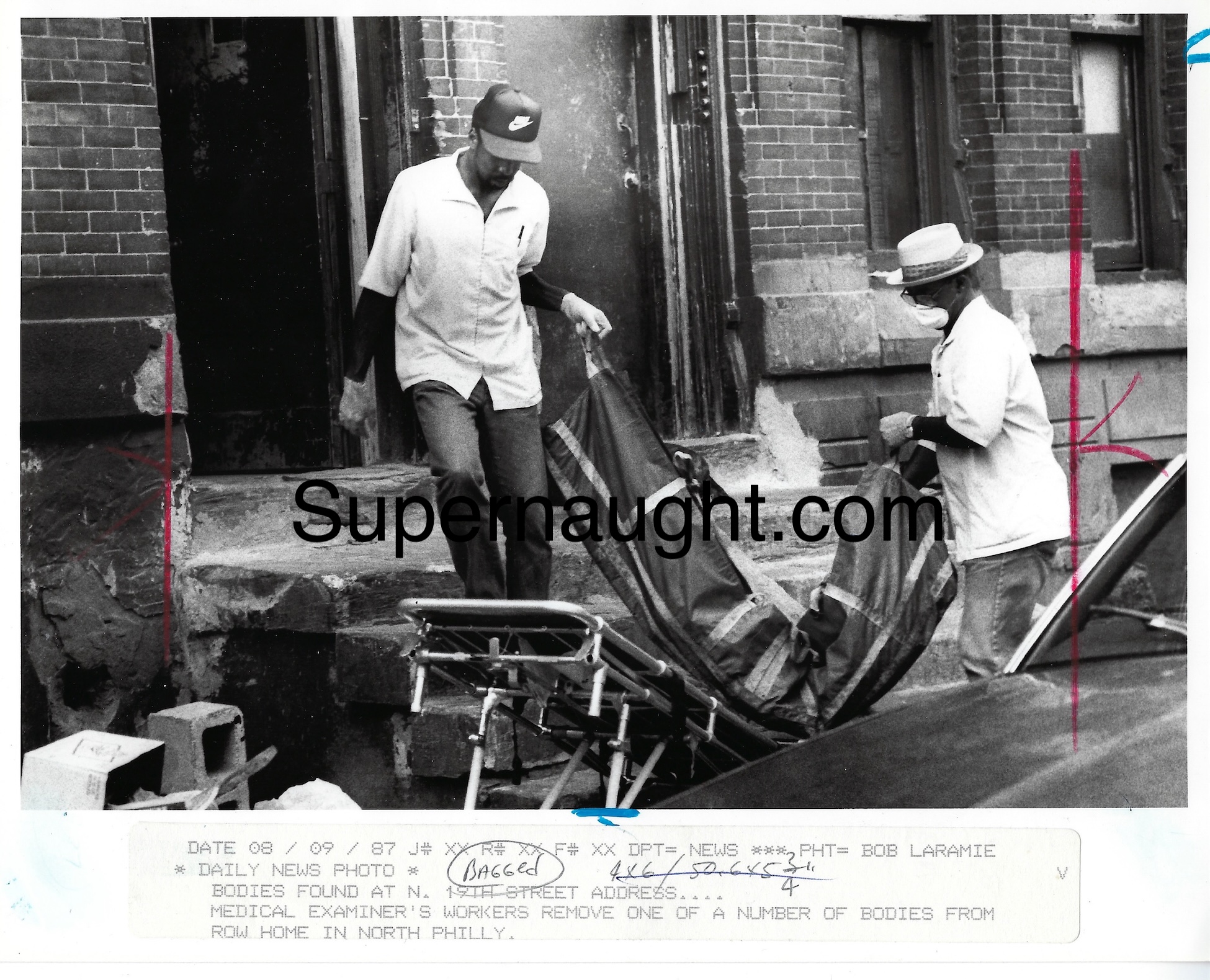 Harrison Graham Bodies Found 1987 Press Photo