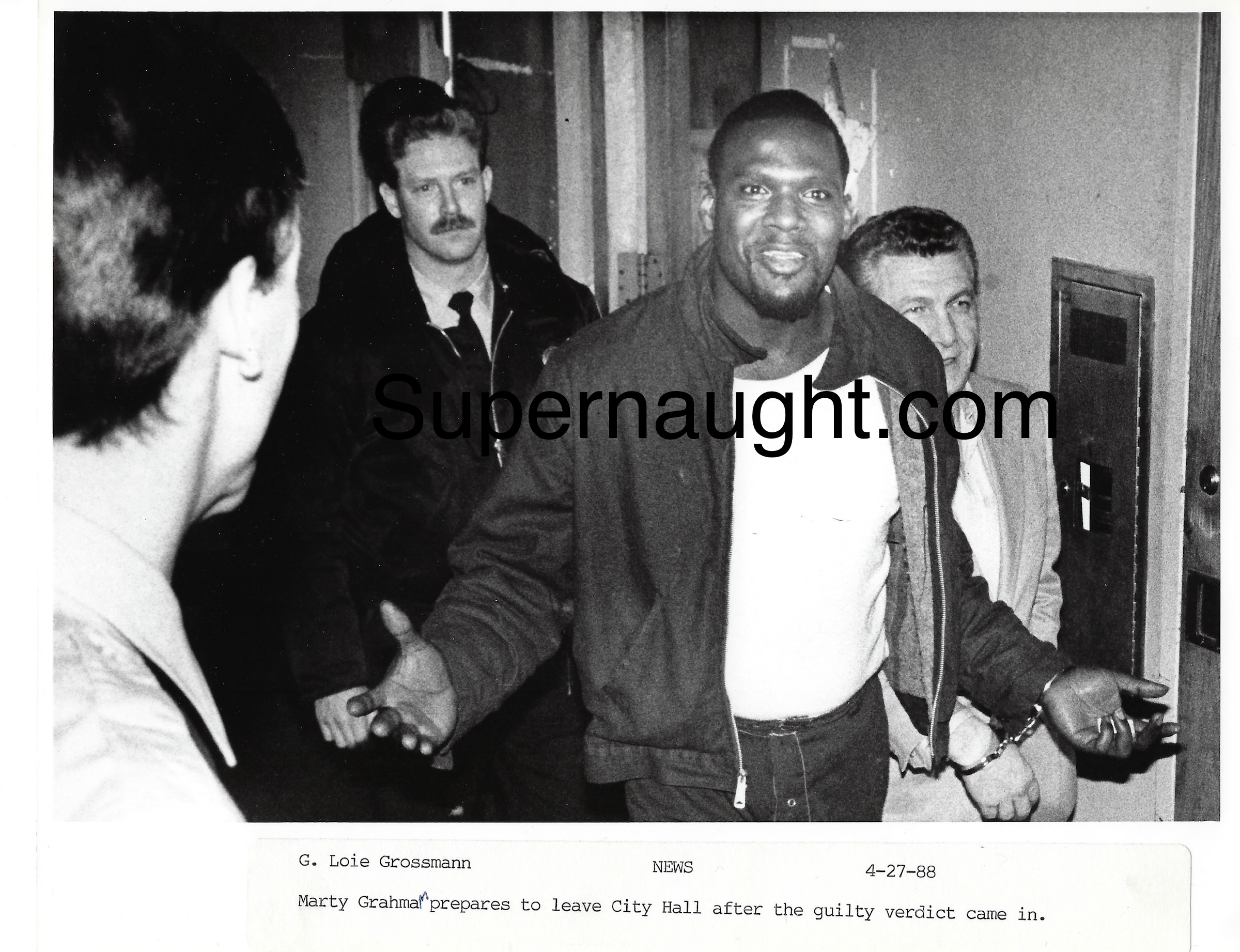 Harrison Graham Guilty Verdict 1988 Press Photo