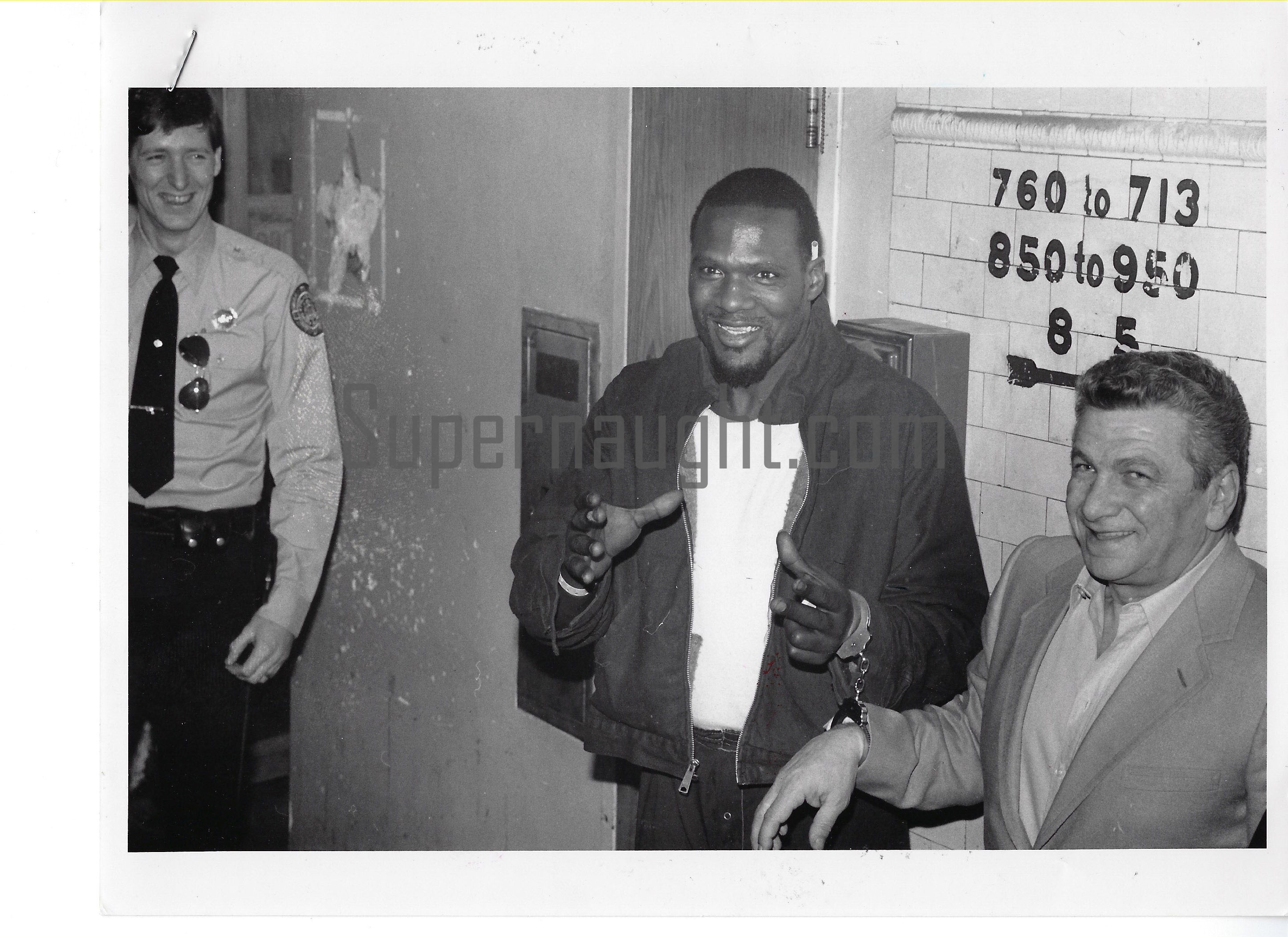Harrison Graham Handcuffed Laughing 1988 Photo