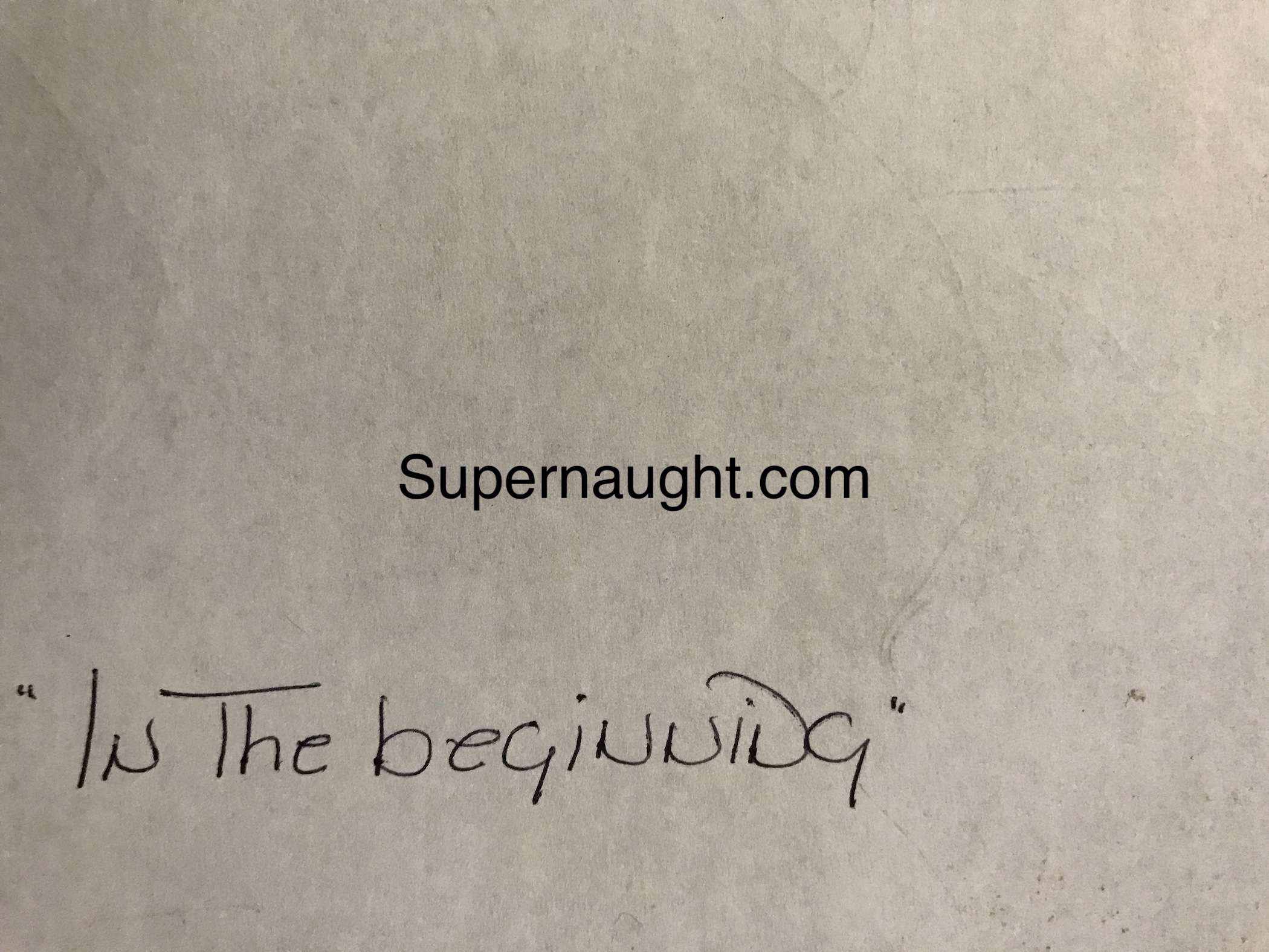 Harrison Graham In The Beginning Artwork Signed image 2