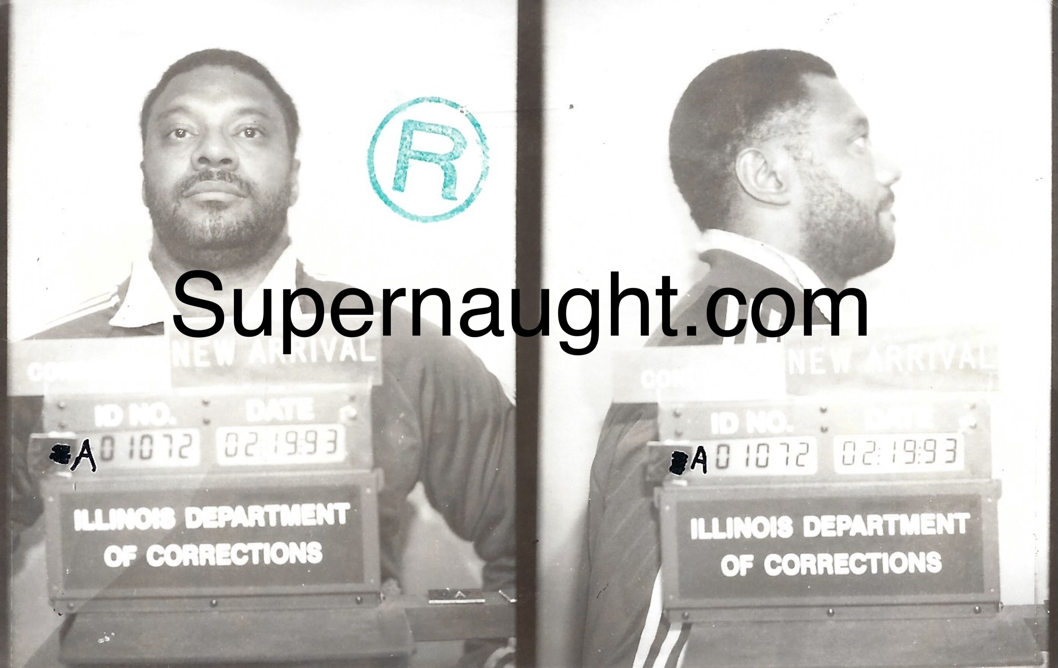 Henry Brisbon Vintage Mugshot