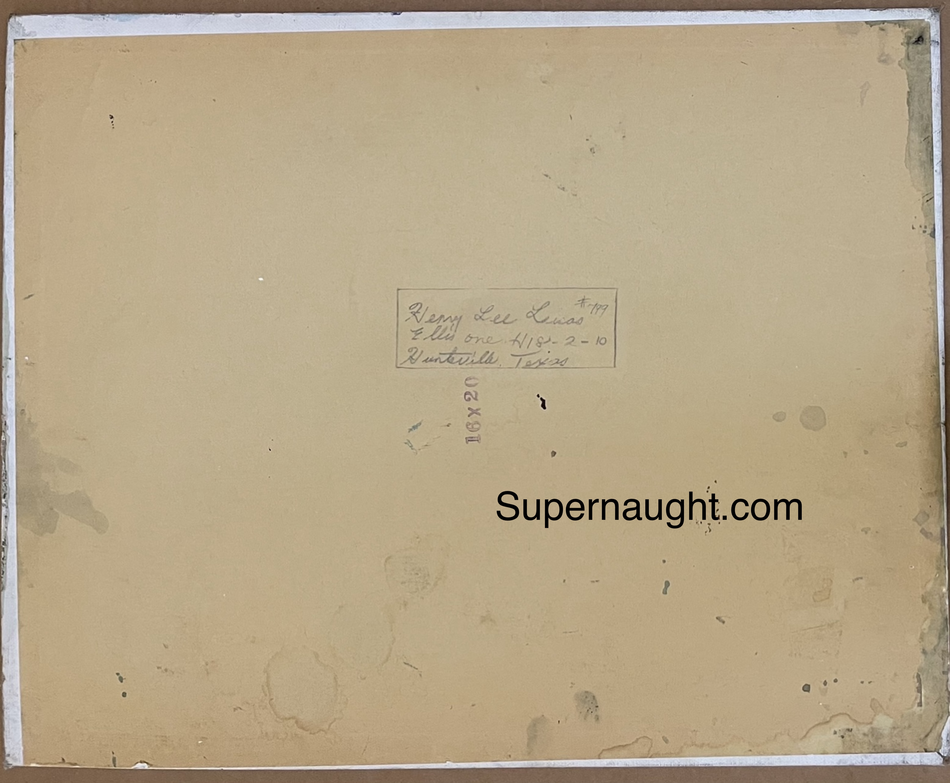 Henry Lee Lucas Landscape Oil Painting Signed image 2