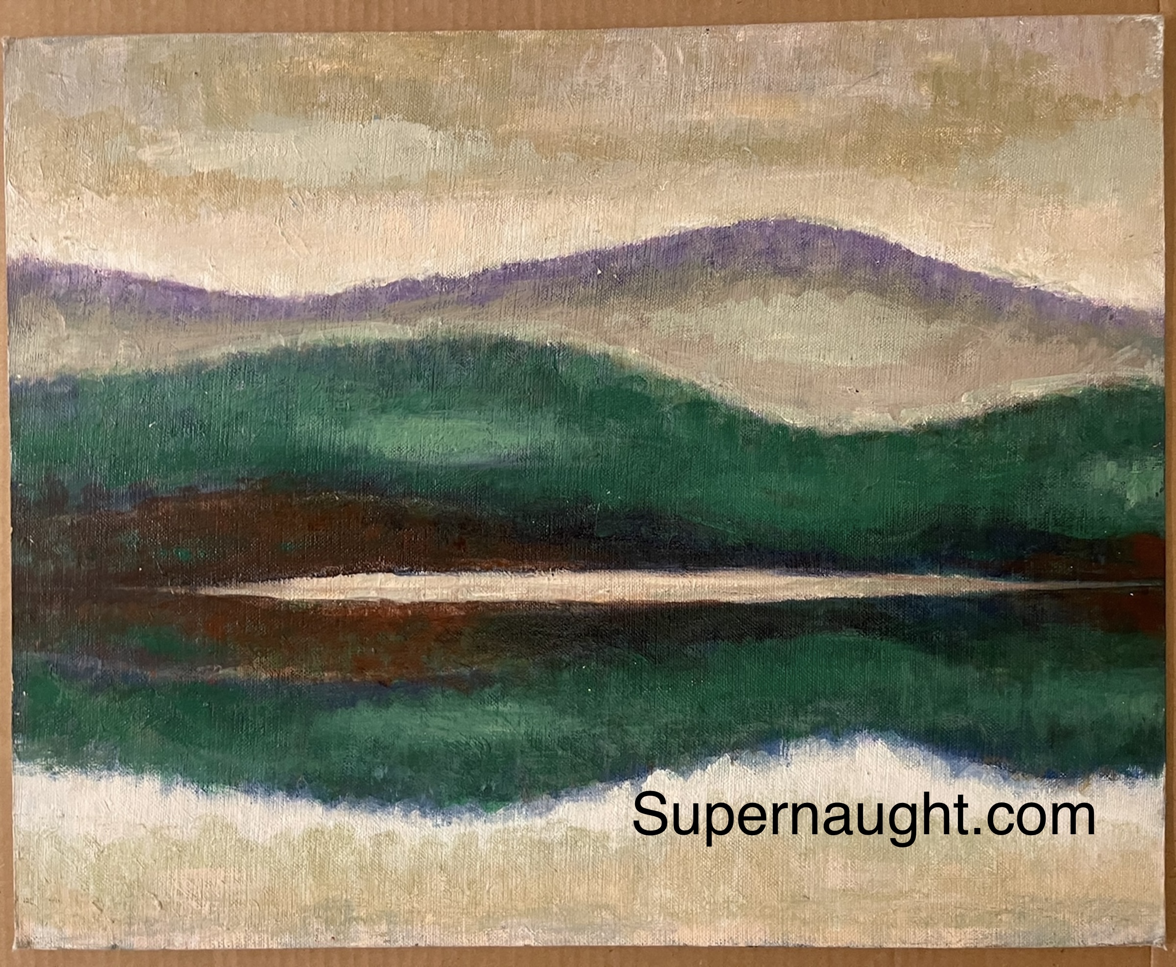 Henry Lee Lucas Landscape Oil Painting Signed