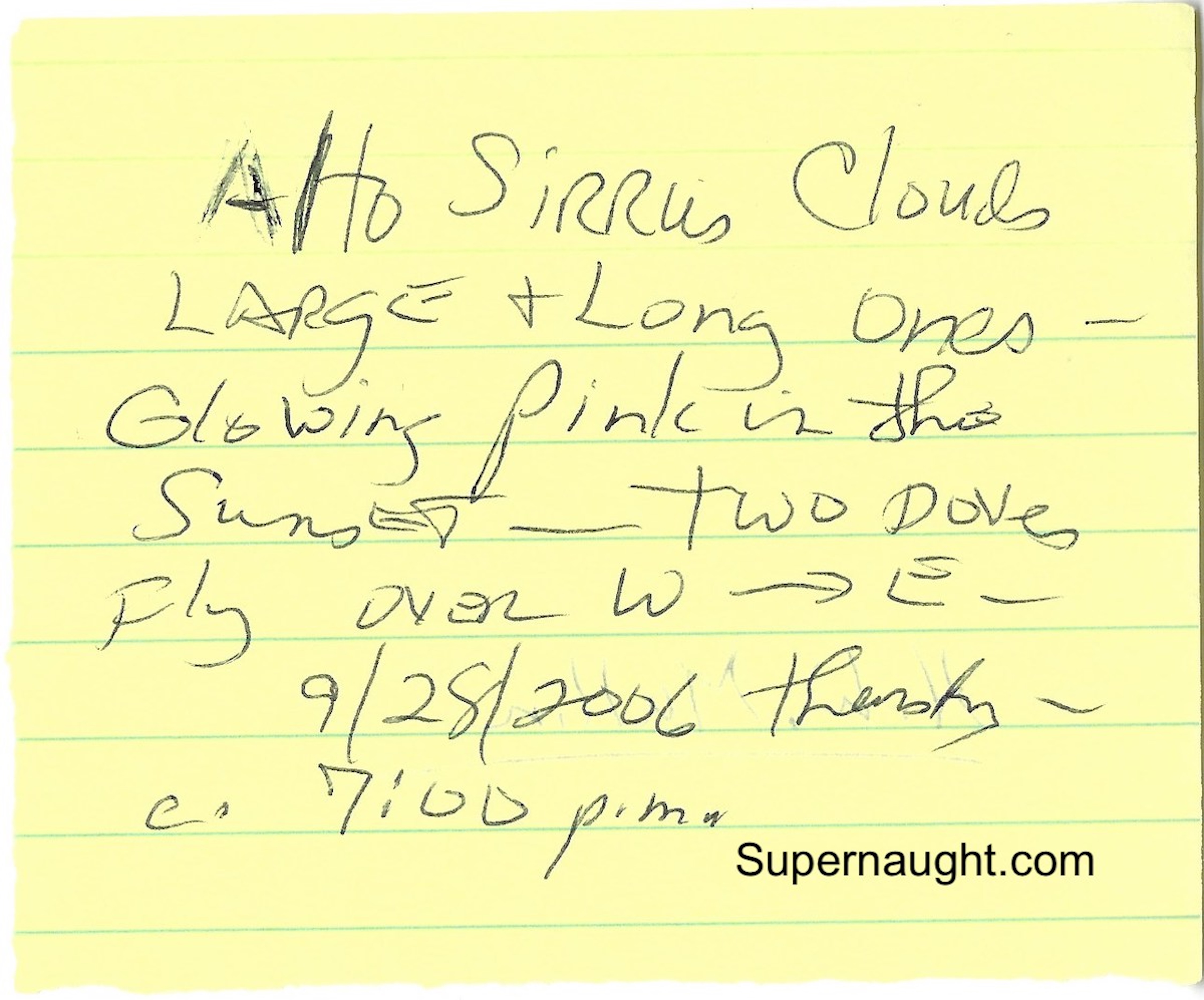 Herbert Mullin Alto Sirrus Clouds Signed