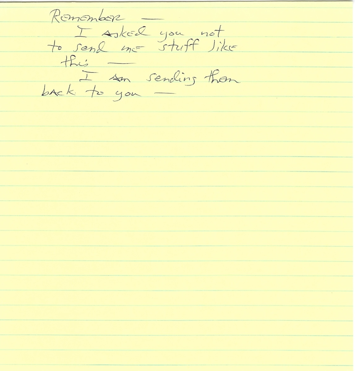 Herbert Mullin Handwritten Note and Portion Signed Envelope