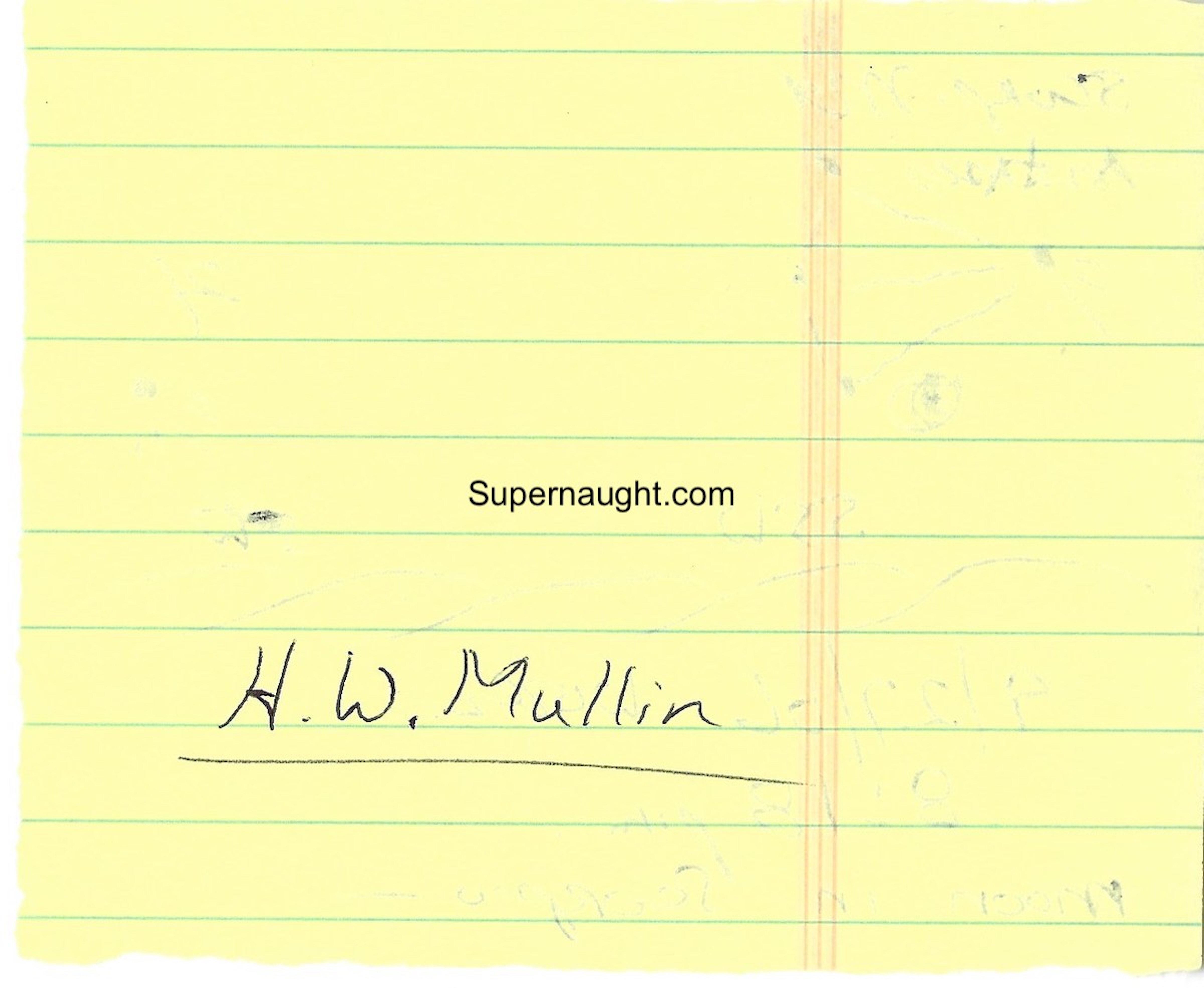 Herbert Mullin Moon In Scorpio Signed image 2