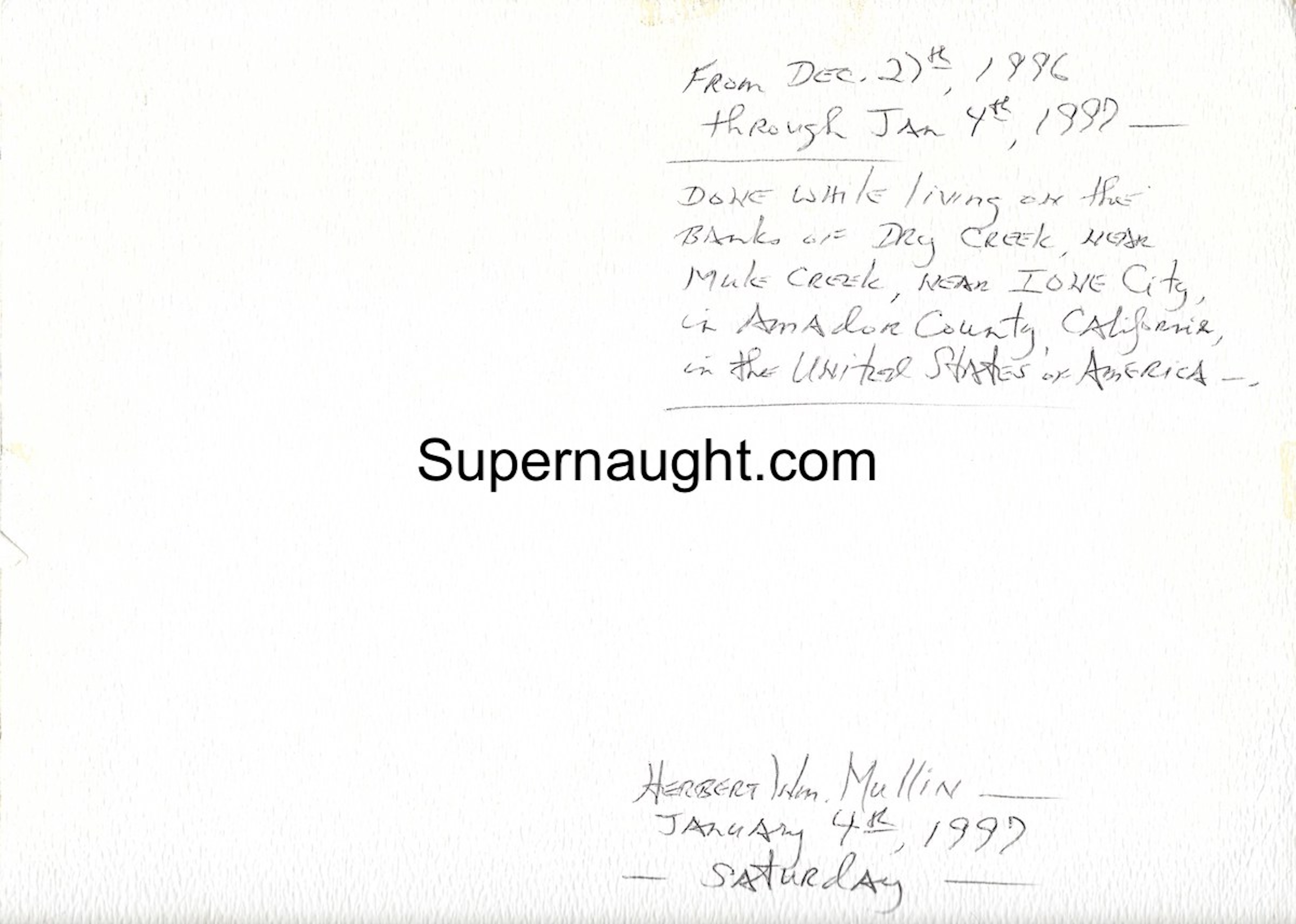 Herbert Mullin Painting Signed image 2