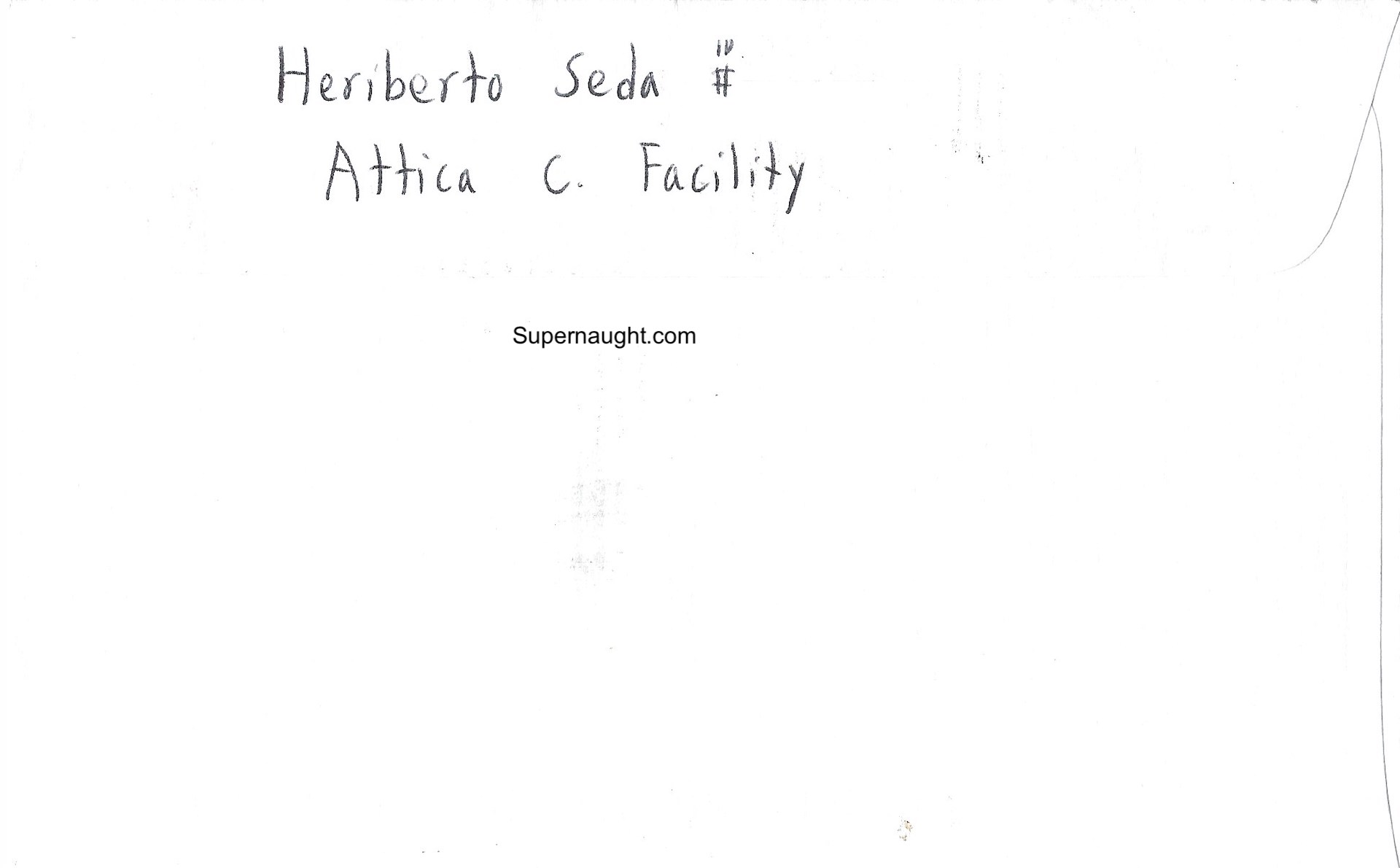 Heriberto Seda Christmas Card Envelope Set Both Signed image 4
