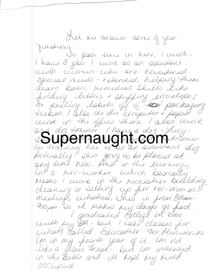 Hope Rippey Four Page Letter and Envelope Set Both Signed image 3