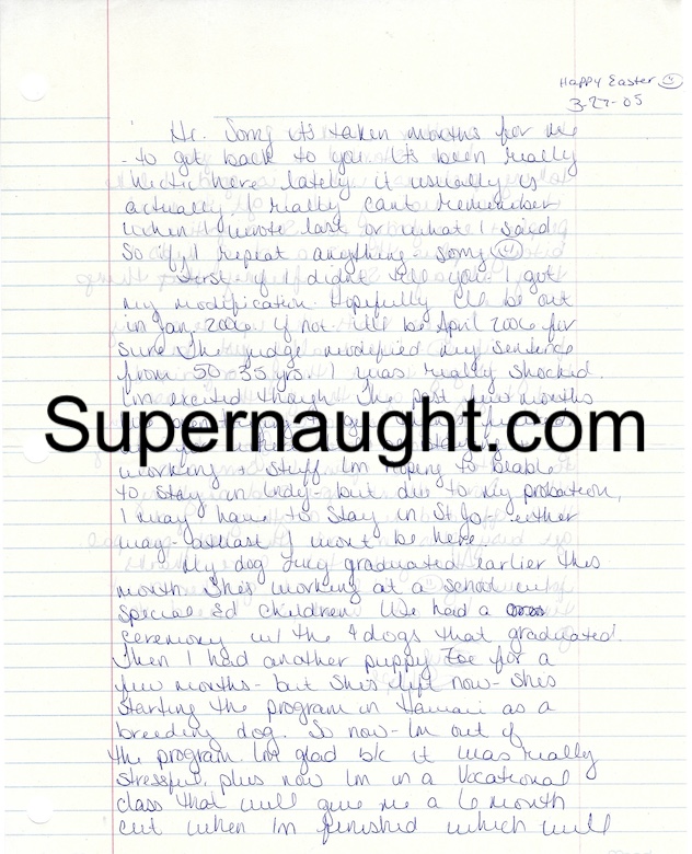Hope Rippey Letter and Envelope Set Both Signed image 2