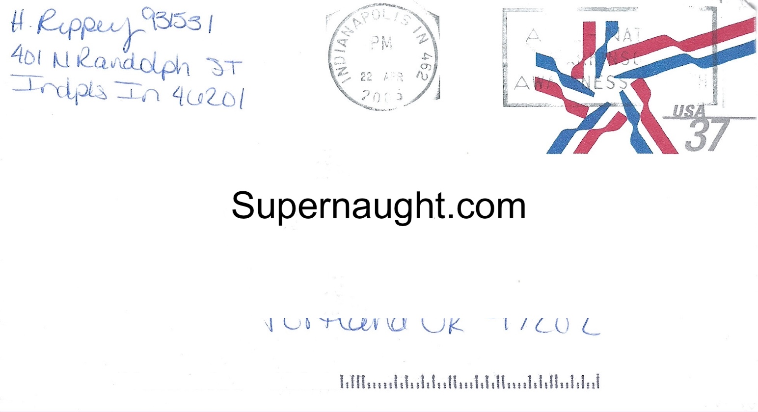Hope Rippey Letter and Envelope Set Both Signed image 3