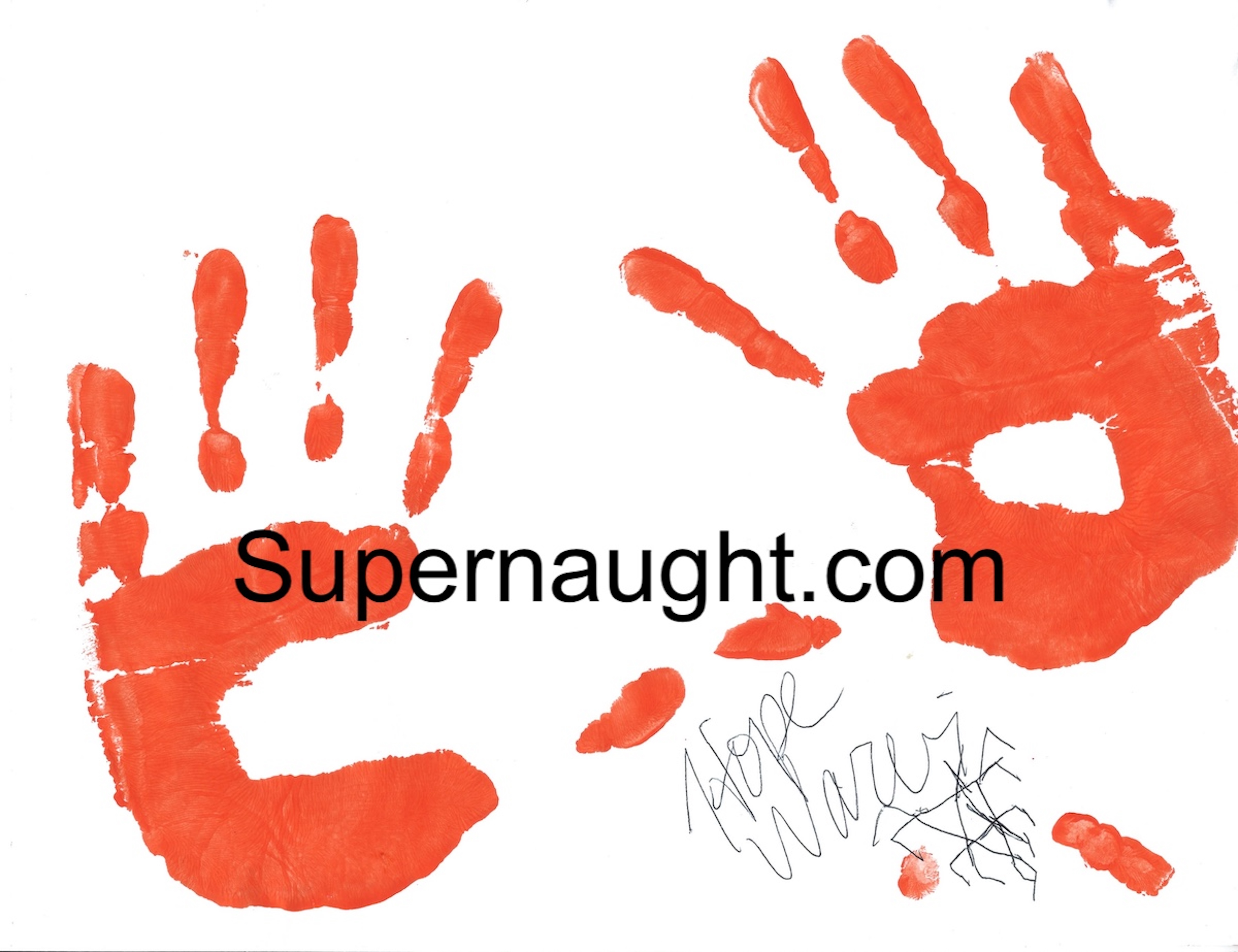 Hope Warvi Hand Prints Signed