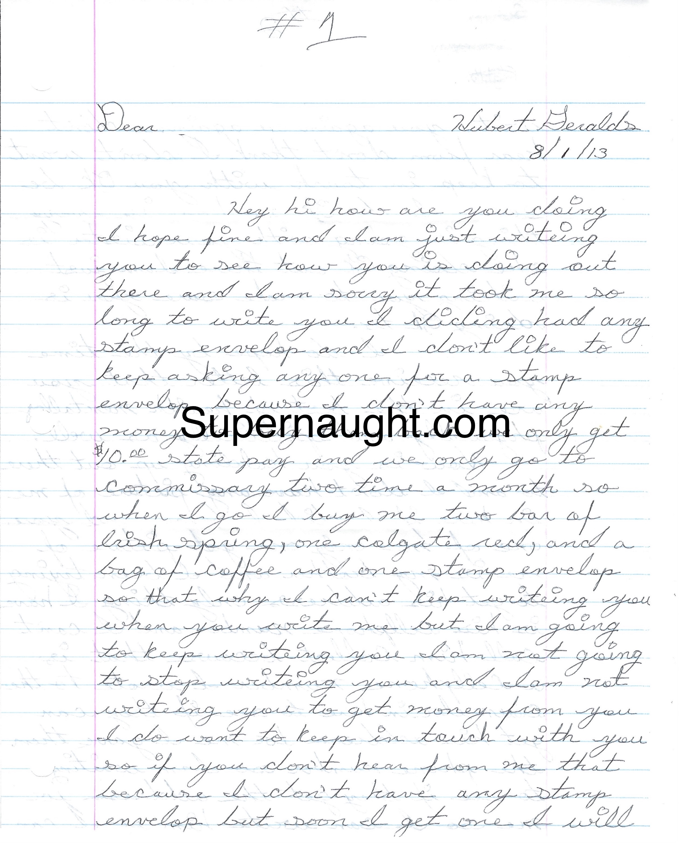 Hubert Geralds Four Page Letter And Envelope Set Both Signed image 2