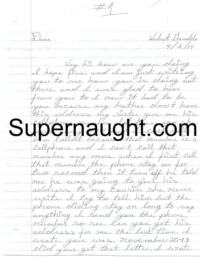 Hubert Geralds Letter And Envelope Set Both Signed