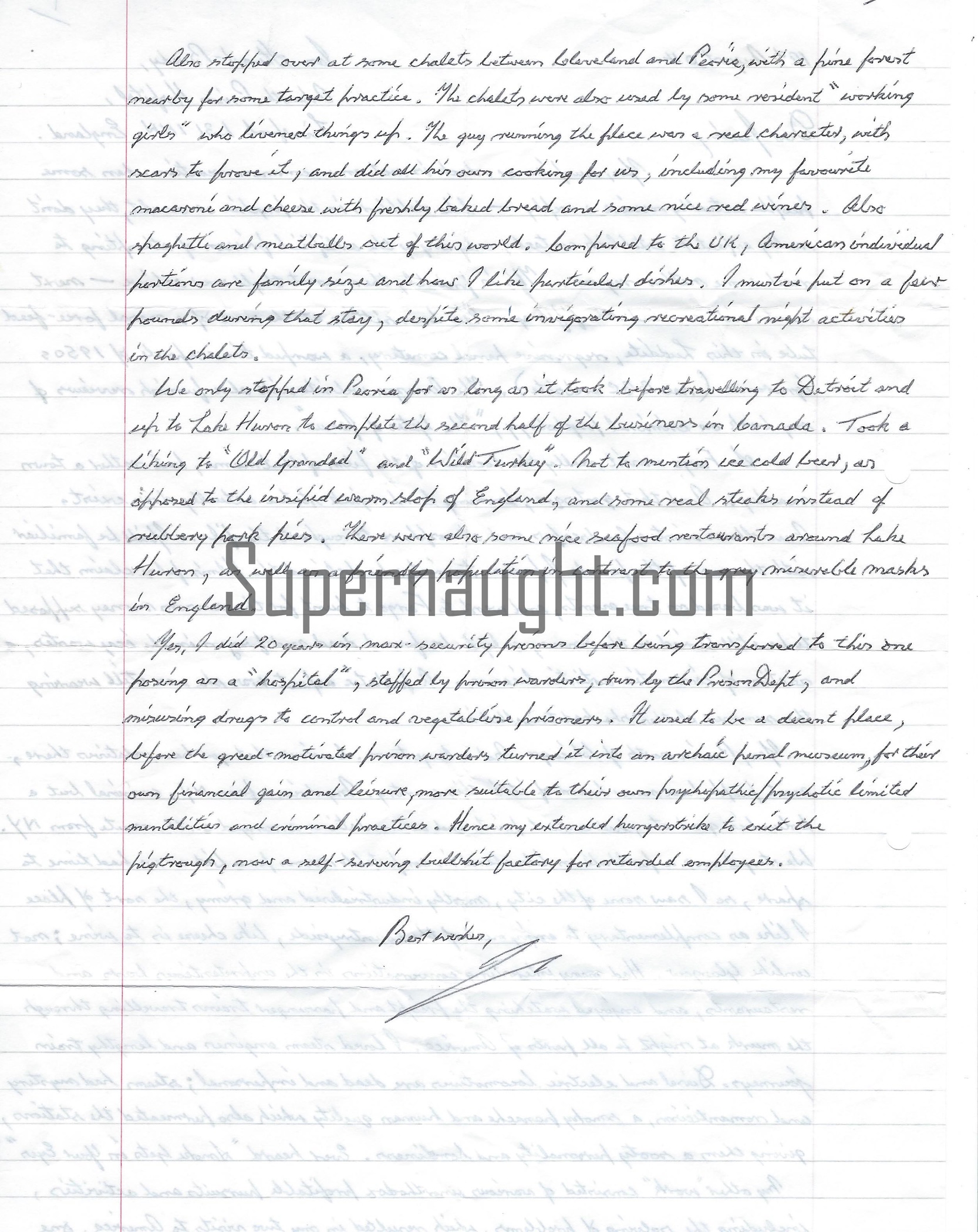 Ian Brady Handwritten Letter and Envelope Set Both Signed image 2