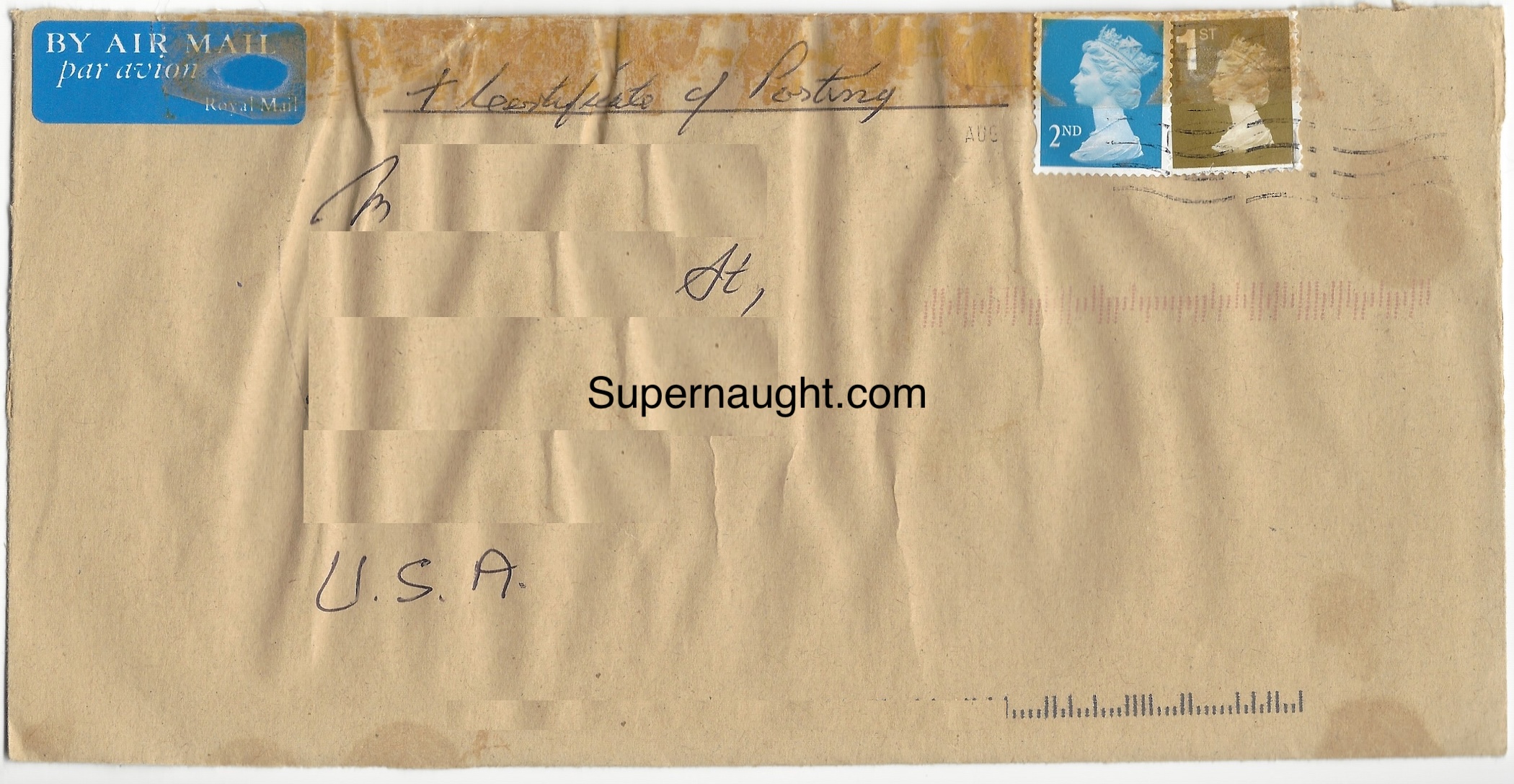Ian Brady Letter and Envelope Set Both Signed image 3