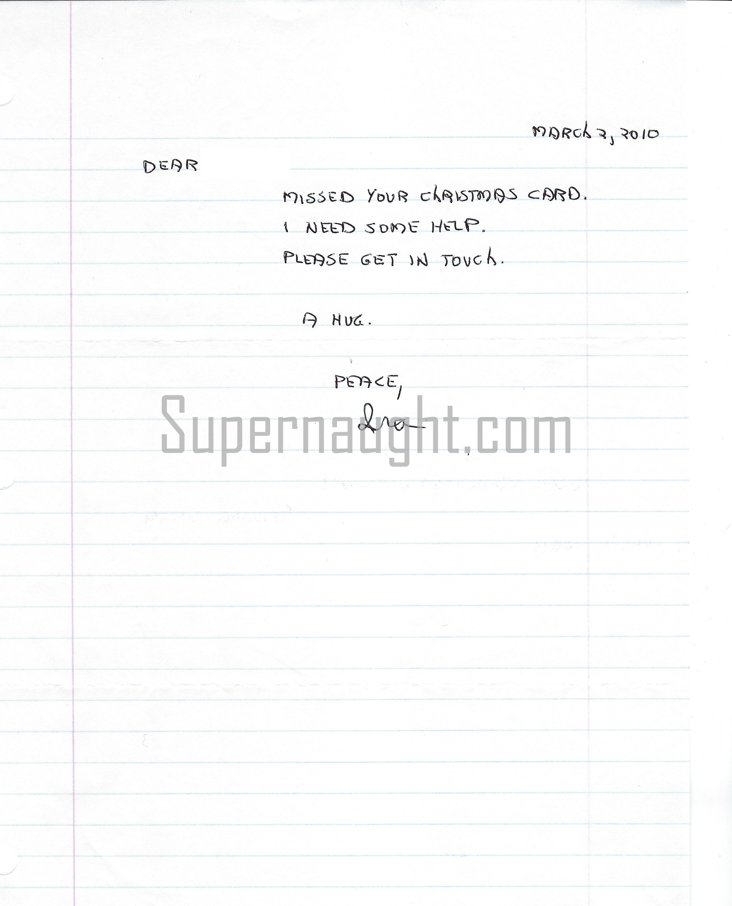 Ira Einhorn Signed Letter and Envelope Set
