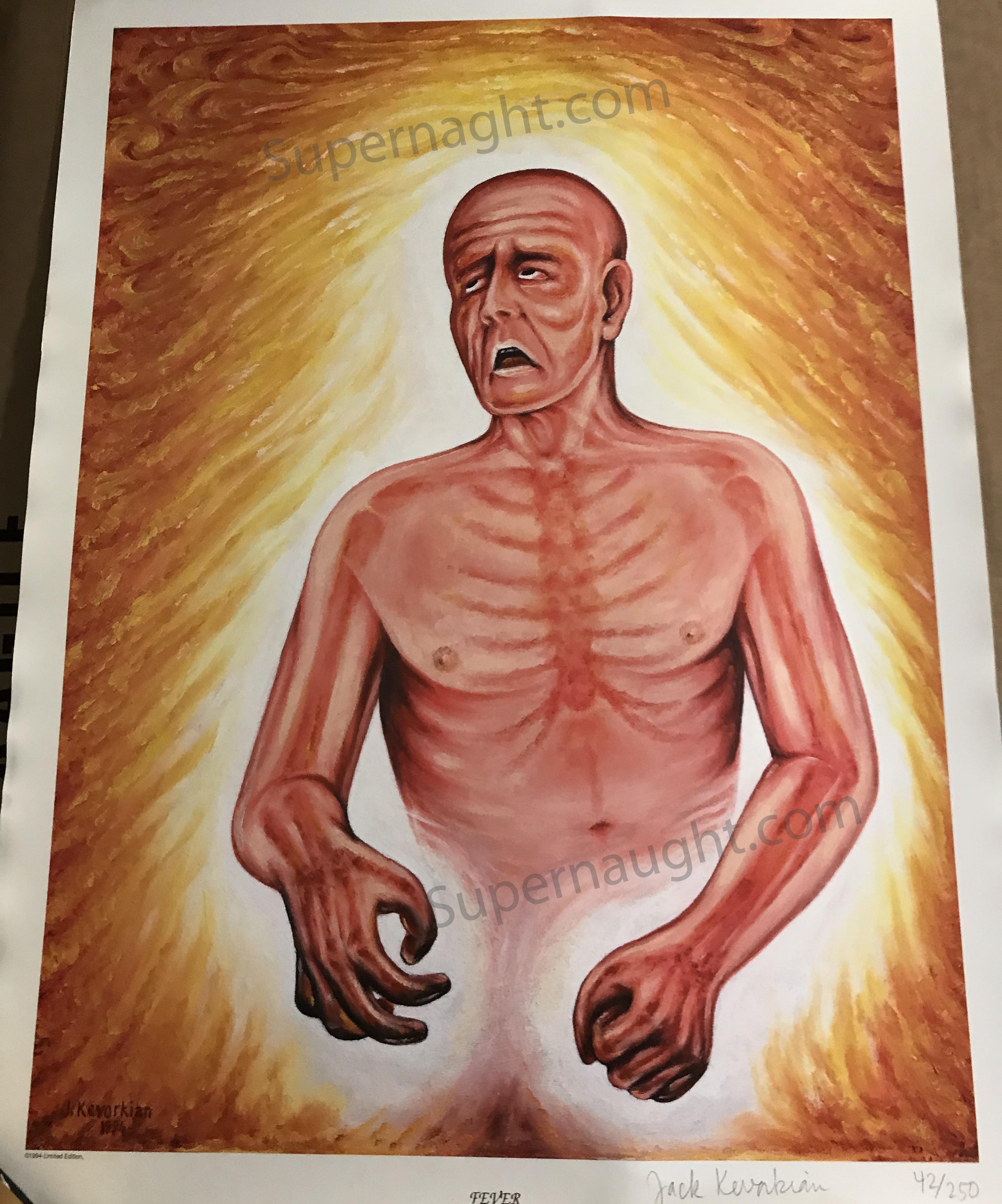 Jack Kevorkian Fever Print Signed