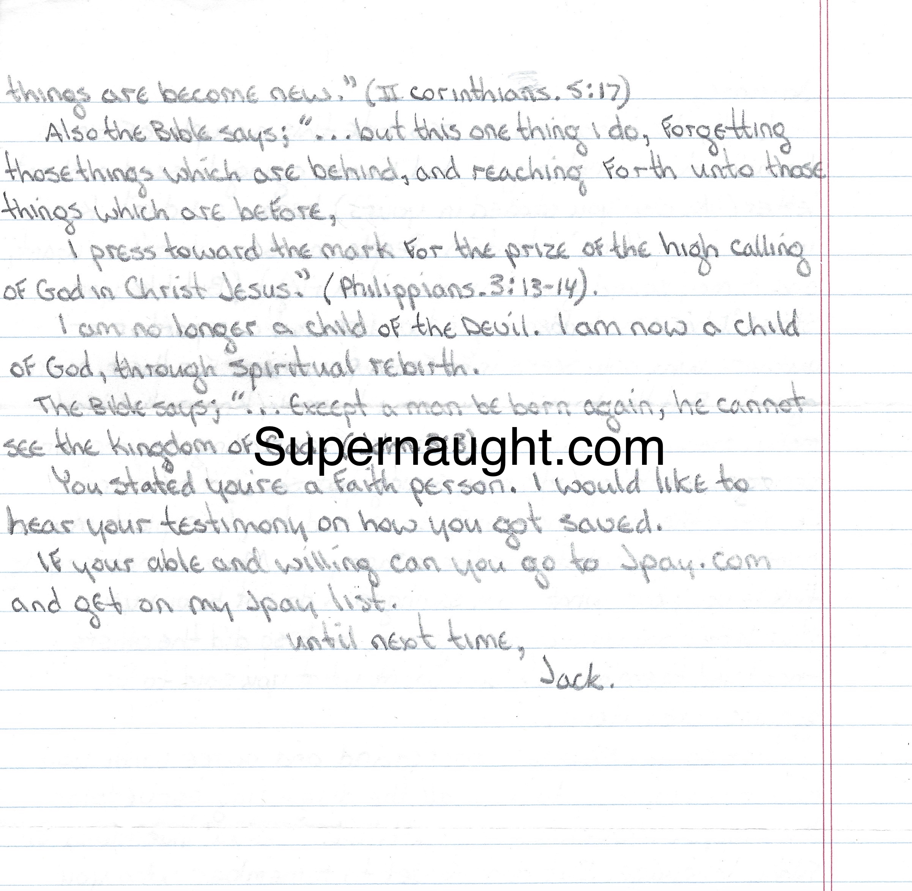 Jack Spillman Letter and Envelope Both Signed image 2